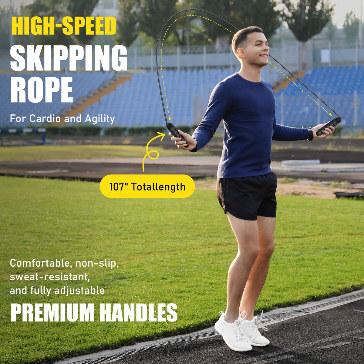 2 Pack Agility Ladder Soccer Speed Training Equipment Set - BORNEW Official Imagery - 6
