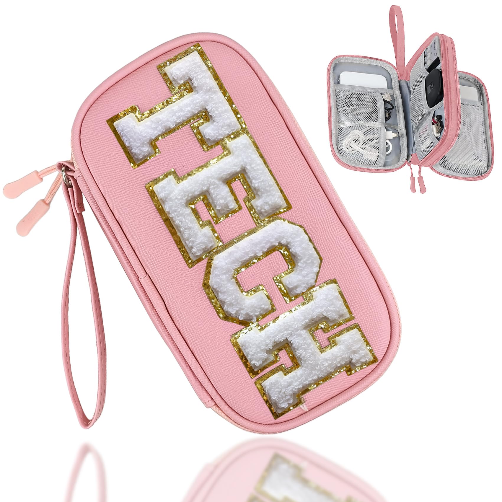 COSHAYSOO Personalized Electronics Travel Organizer Cable Management C - View 1