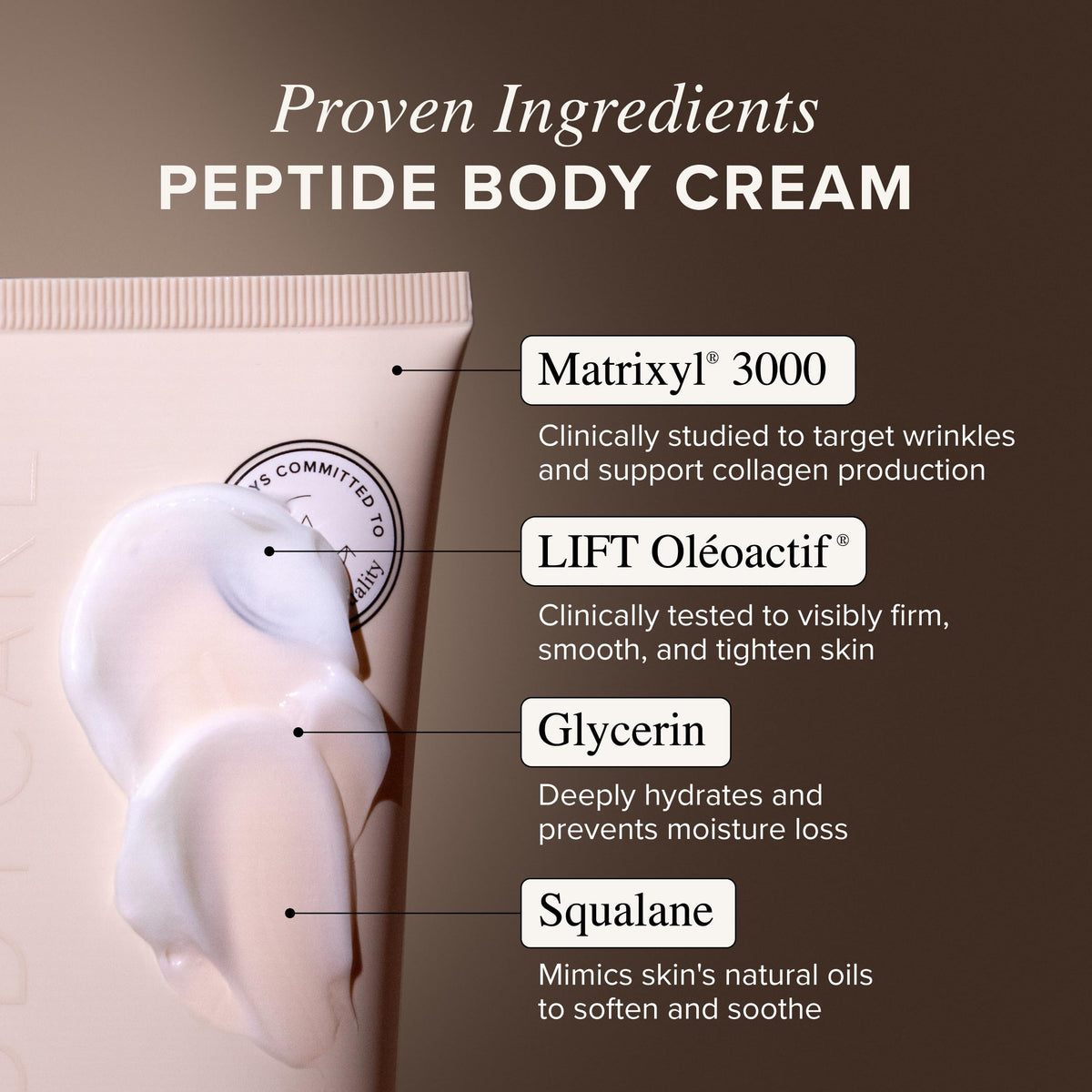 Asterwood Power Peptide Firming Body Cream Skin Care for - Asterwood Official Imagery - 4