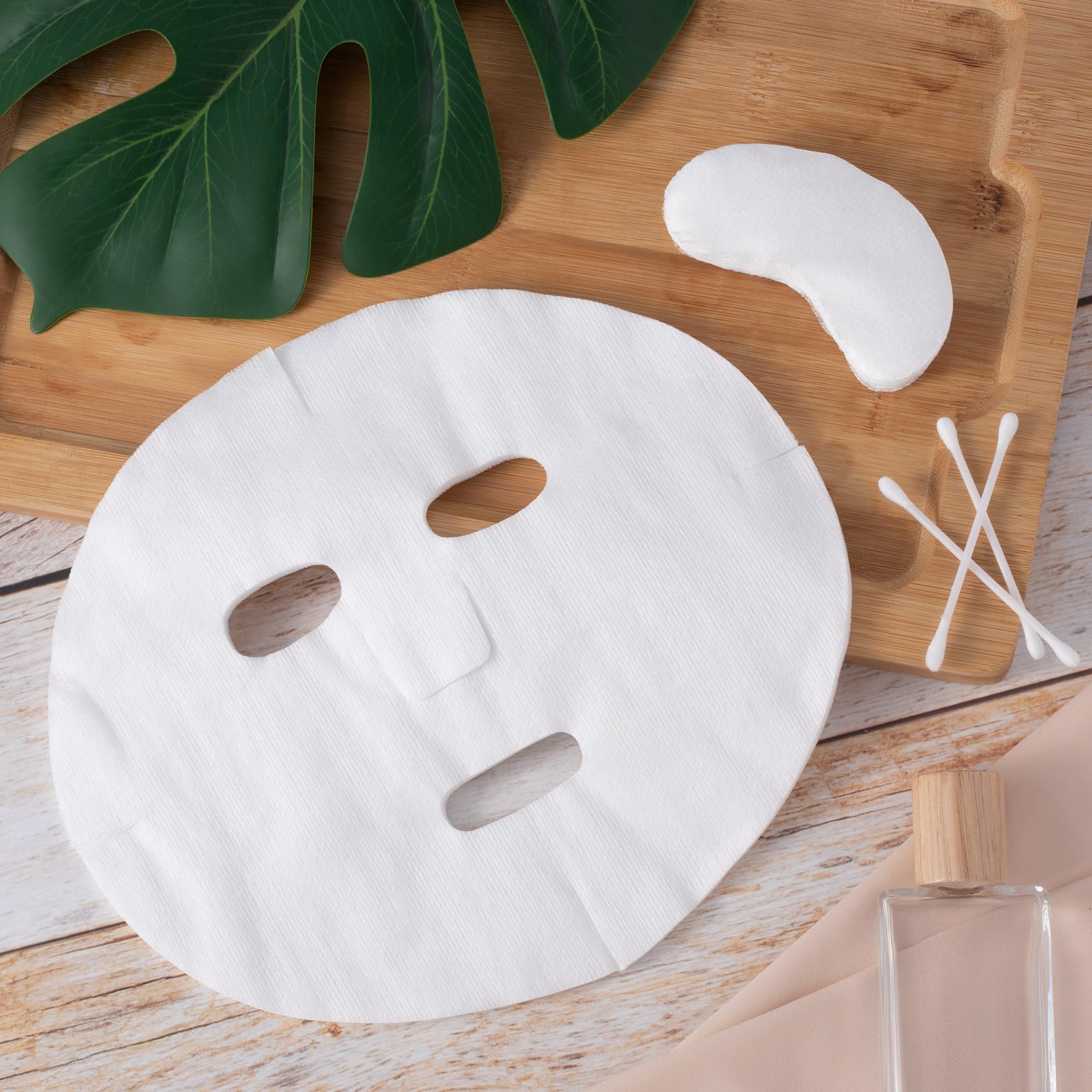 Joez Wonderful 50pcs Facial Sheet Mask Paper with 15pcs Eye Mask - Joez Wonderful