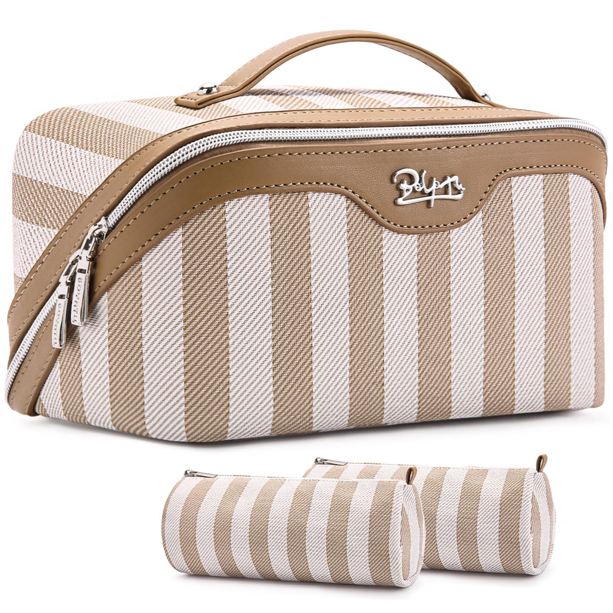 BOYATU Travel Makeup Bag Cosmetic Bags for Women 3 Piece - BOYATU Official Imagery - 1