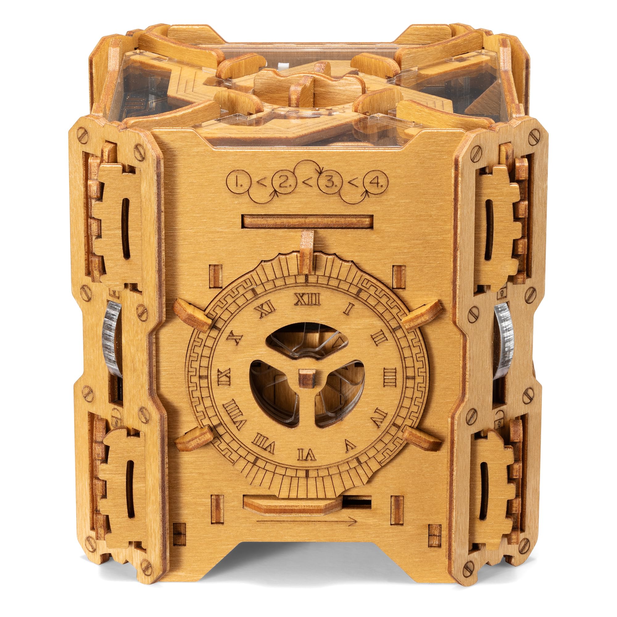 Puzzle Potato Tesla Box - Self-Powered Electronic Puzzle Box for by PUZZLE POTATO - Angle View 9