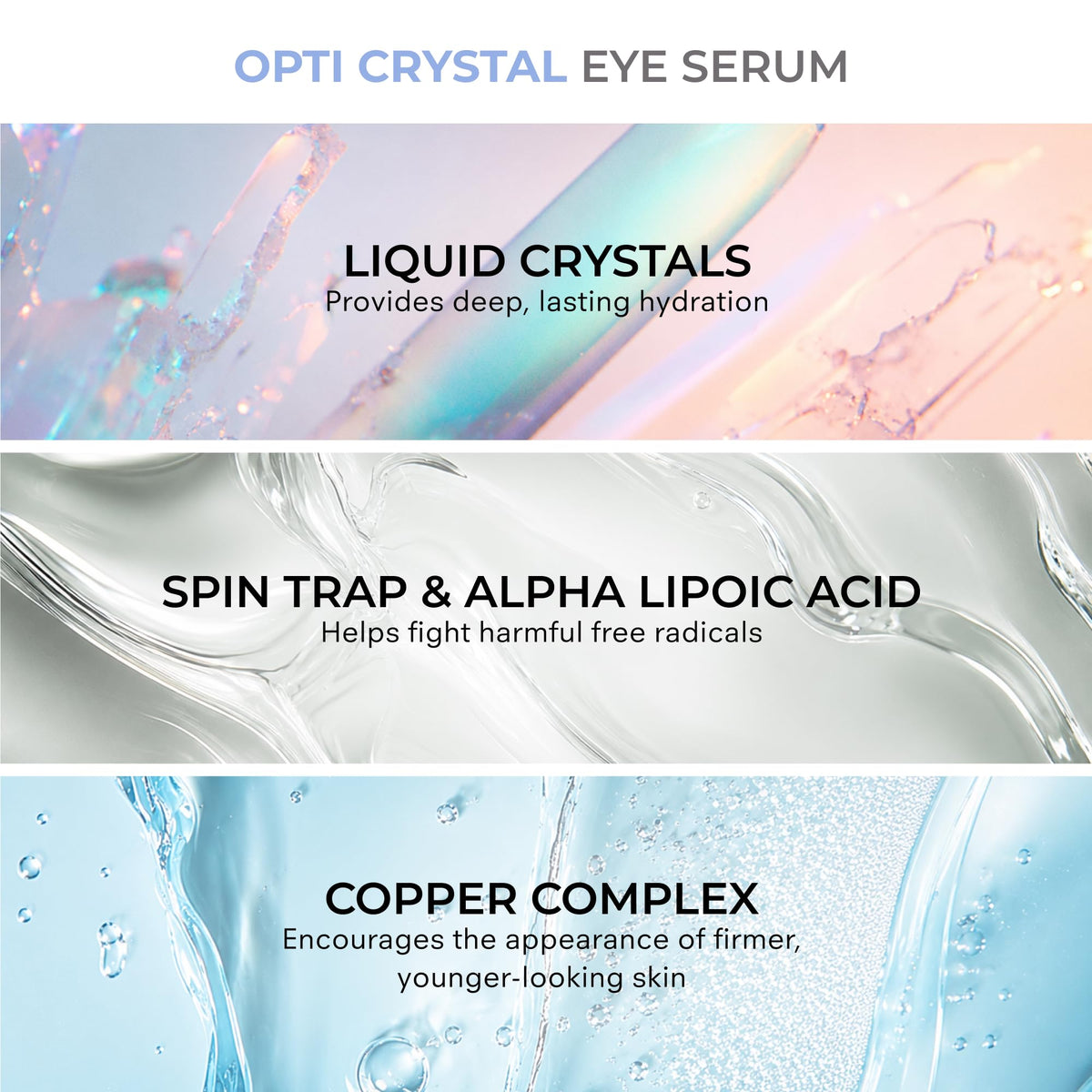 COSMEDIX Under Eye Serum for Dark Circles Puffiness Opti - Premium Selection Official Imagery - 5