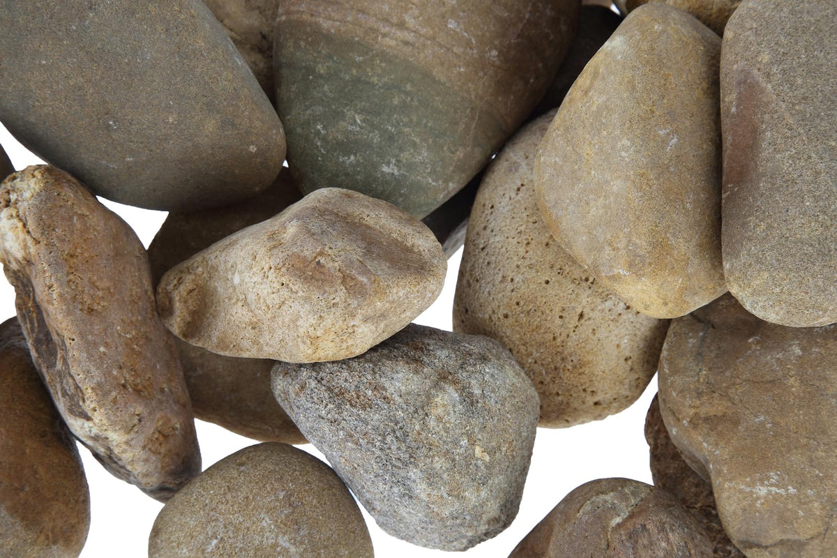 Large River Rocks Aquarium Pebbles Rocks Fish Tank Stones - KYELERFUN Official Imagery - 6