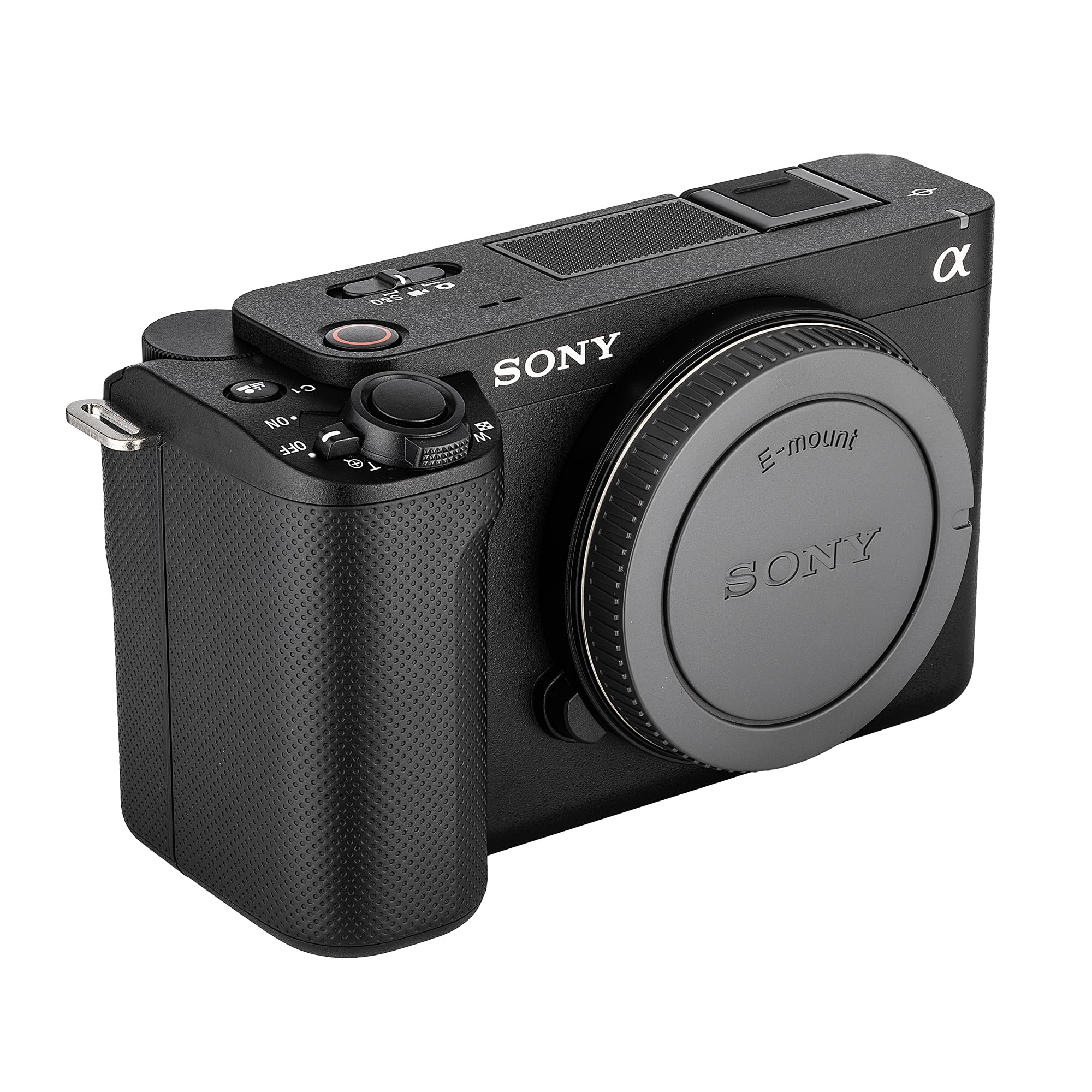 Sony Alpha ZV-E1 Full-Frame Vlog Mirrorless Lens Camera (Black) (ILCZVE1/B) + Case + 64GB Card + NP-FZ100 Compatible Battery + Charger + LED Light + Photo Software + Card Reader + More (Renewed)
