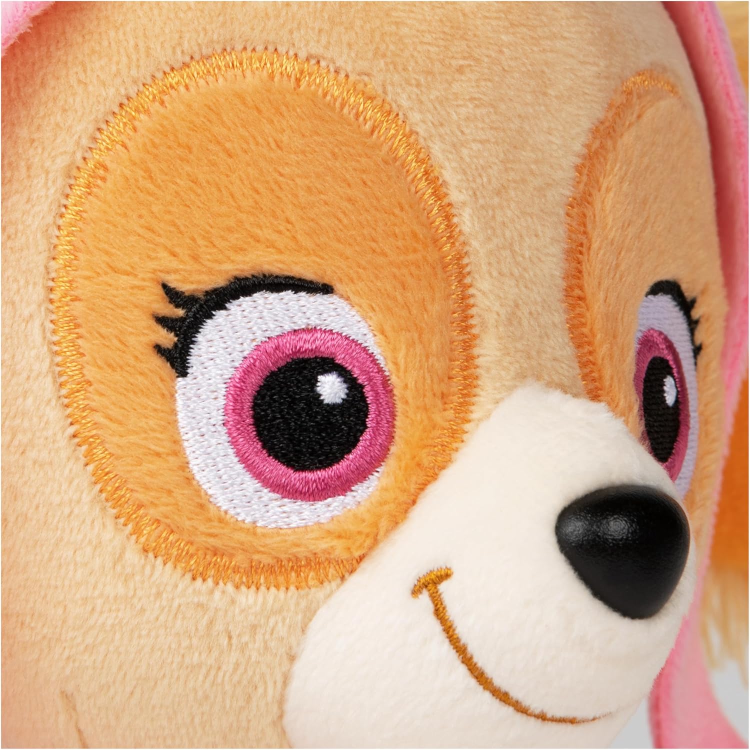 Elefair GUND PAW Patrol Skye plush toy in signature aviator pilot uniform, soft and cuddly character from the animated series