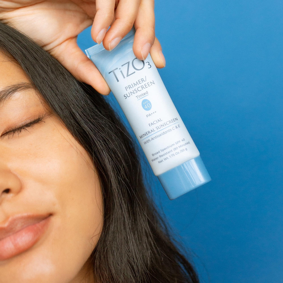 TiZO3 Facial Mineral Sunscreen and Primer Tinted Broad - TIZO Official Imagery - 4