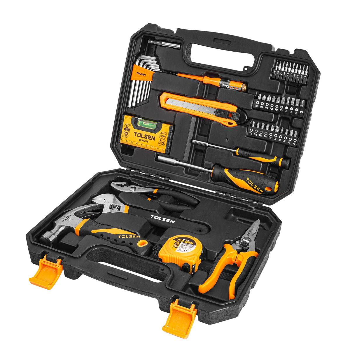 TOLSEN Tool Set General Household Hand Small Tool Kit with - Tolsen Official Imagery - 1