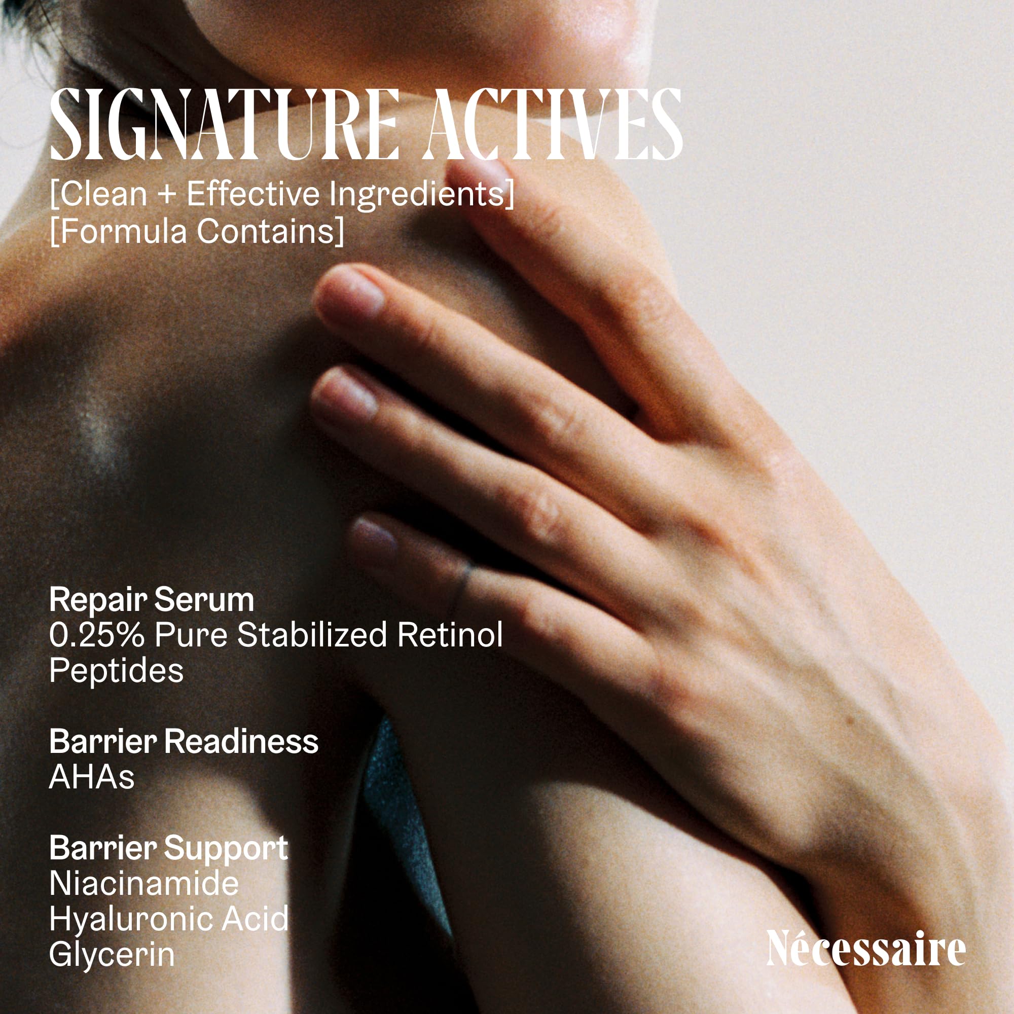 The Hand Retinol Anti Age Repair Serum Crepiness 25 Pure - Nécessaire Official Imagery - 4