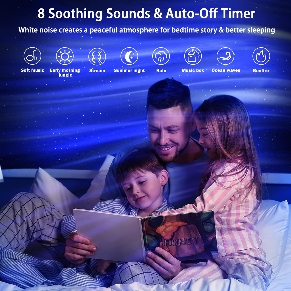 Northern Lights Aurora Projector Star Projector Music - AIRIVO Official Imagery - 4