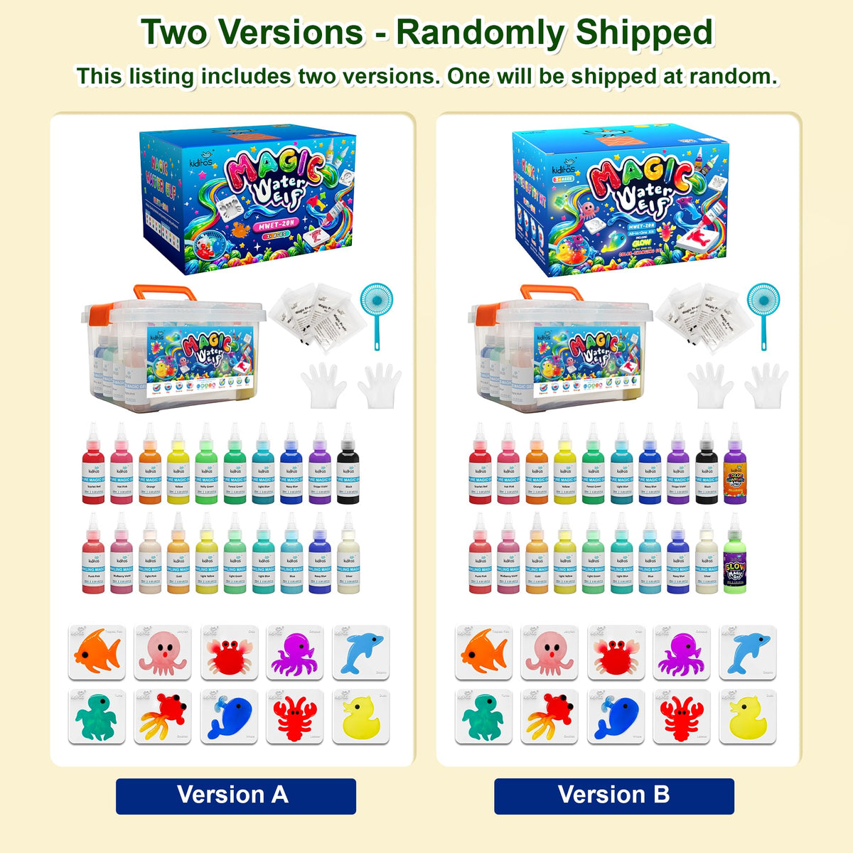 Kiditos Magic Water Elf Toy Kit Squishies for Kids DIY - Kiditos Official Imagery - 6