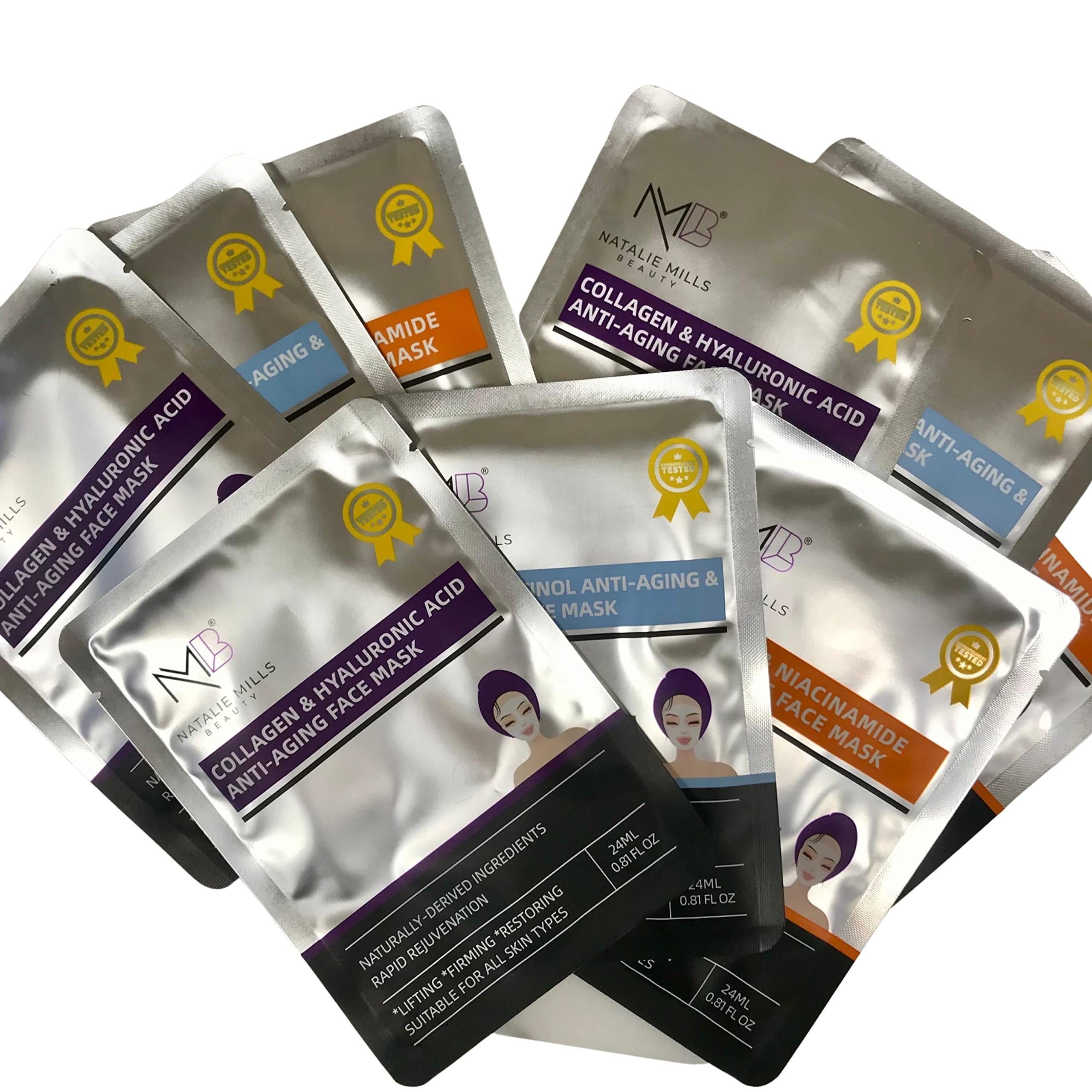 Supreme Retinol, Collagen &amp; Vitamin C Anti-Aging SILK Face - Natalie Mills