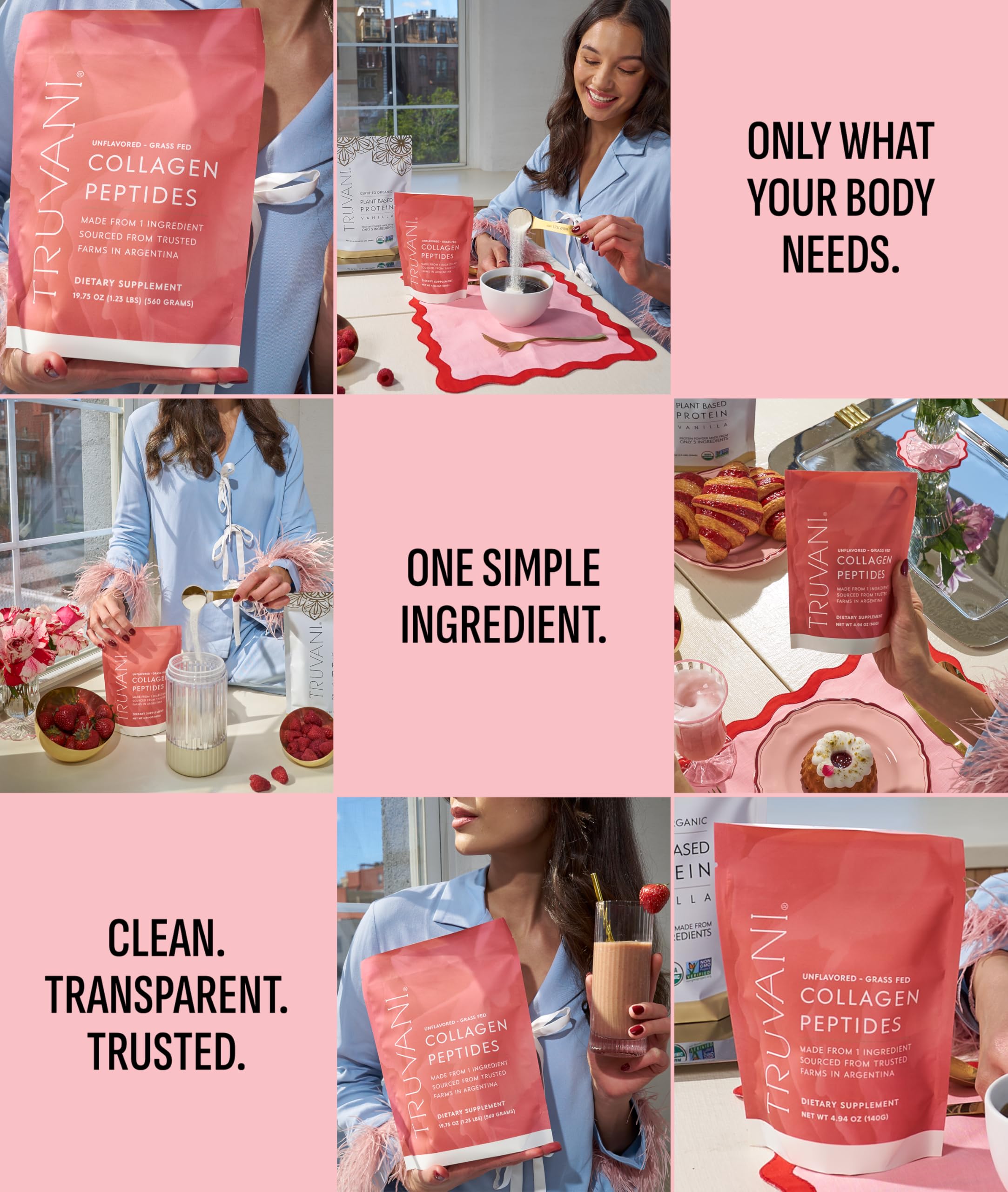 Truvani Hydrolyzed Collagen Peptides - Truvani Official Imagery - 7