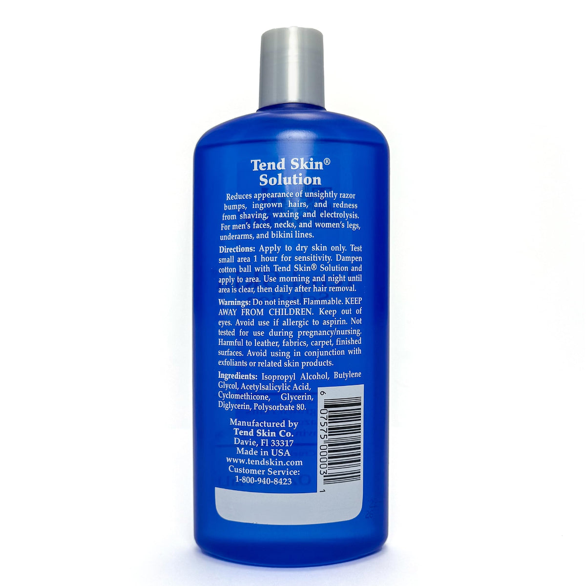 Tend Skin Solution for Razor Bumps and Ingrown Hair 16 Oz - Tend Skin Official Imagery - 6