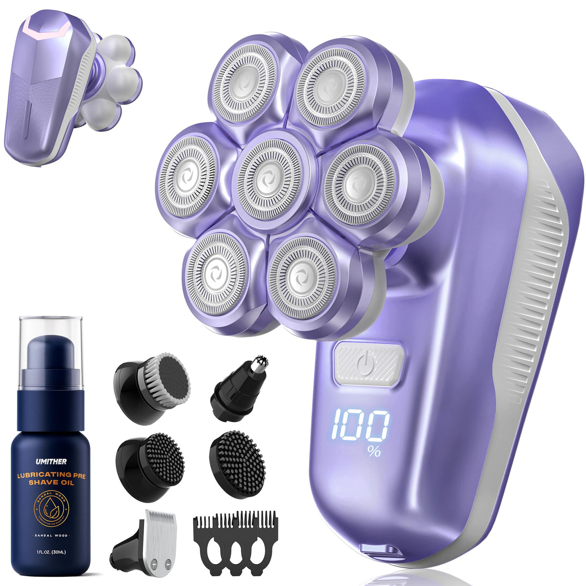 Electric Shaver for Women Electric Razor with 7D Magnetic - umither Official Imagery - 1