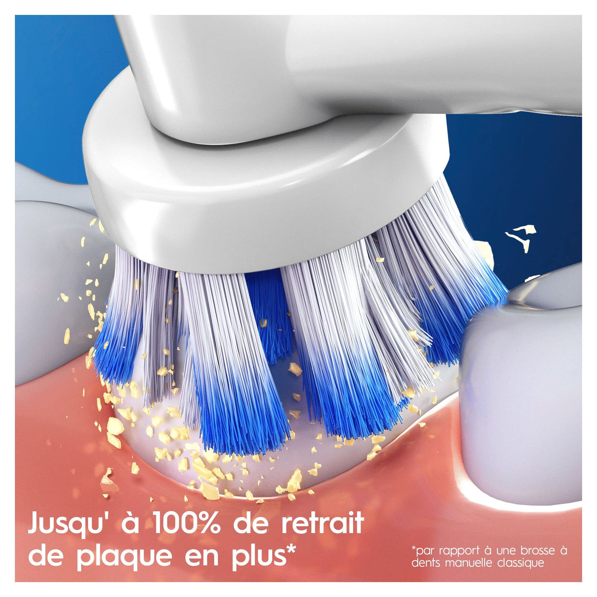 Oral B Sensitive Clean Replacement Brush Heads x 8 Original - Oral-B Official Imagery - 8