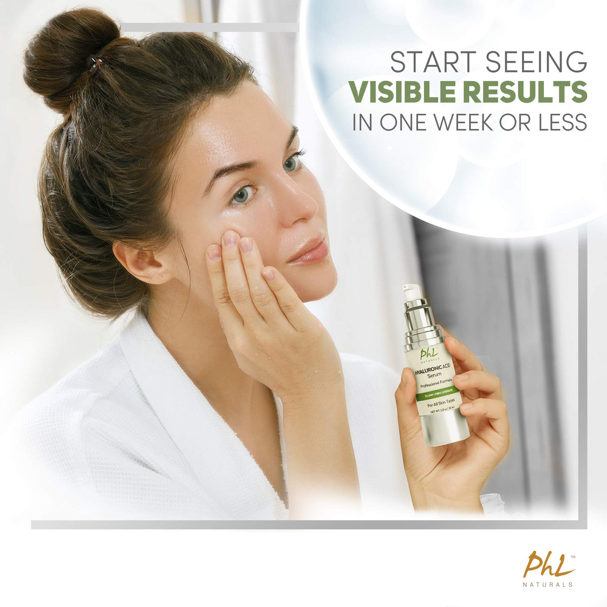 Hyaluronic Acid Serum for Face - PHL Naturals Official Imagery - 8