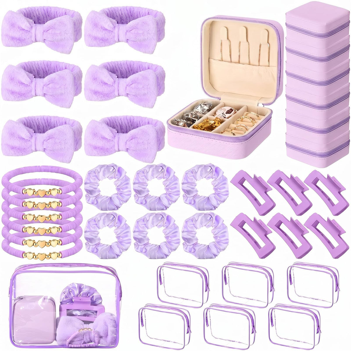 36 Pcs Teen Girl Party Favors Spa Sleepover Supplies Classic - Liliaafar Official Imagery - 2