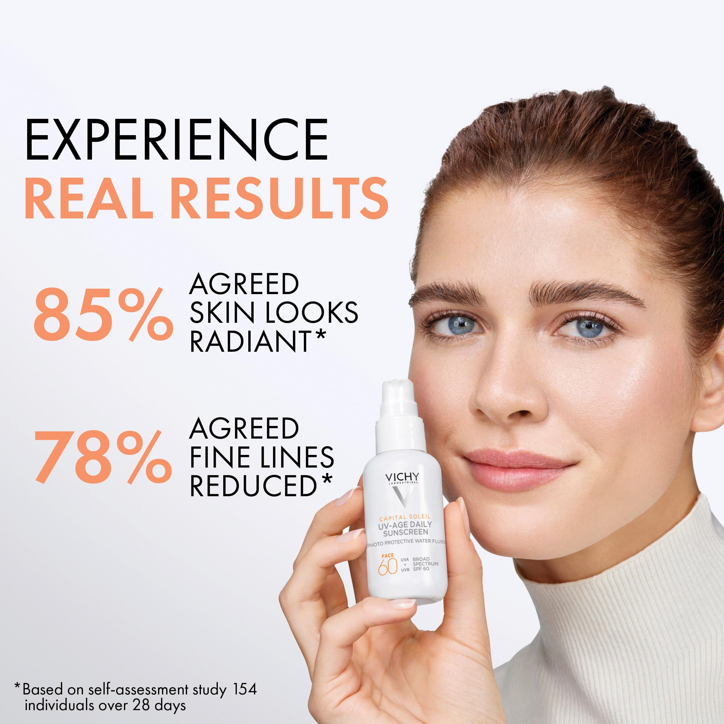 Vichy Capital Soleil UV Age Daily SPF 60 Sunscreen for Face - Premium Selection Official Imagery - 6
