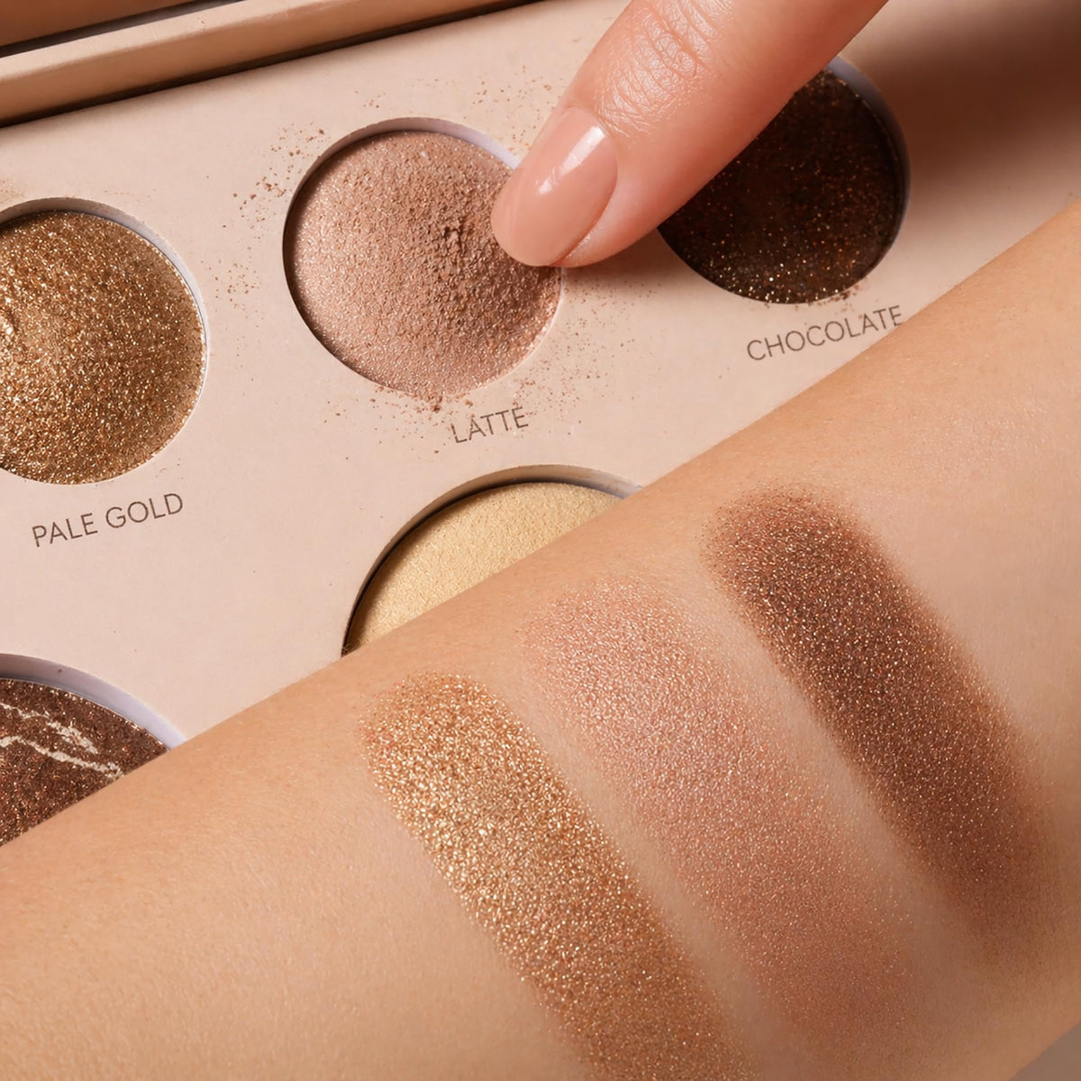 Baked Full Face Palette for Mature Skin All In One Makeup - llasido Official Imagery - 4