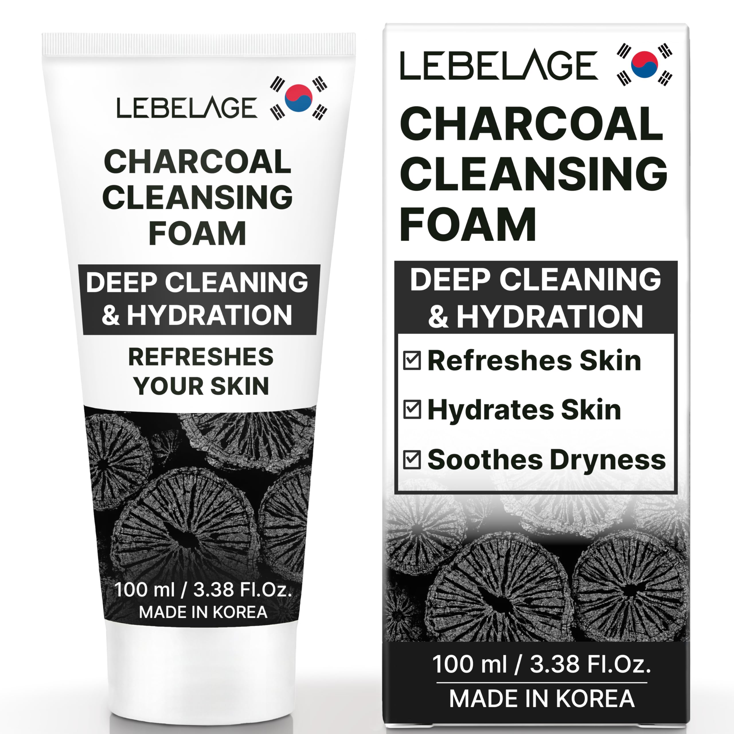 LEBELAGE Korean Snail Facial Cleanser 3.38 oz - LEBELAGE
