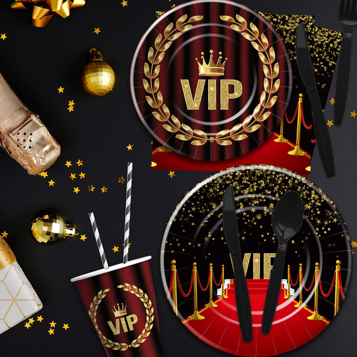VIP Party Decorations Movie Star Red Carpet Birthday Party - Xenorik Official Imagery - 6