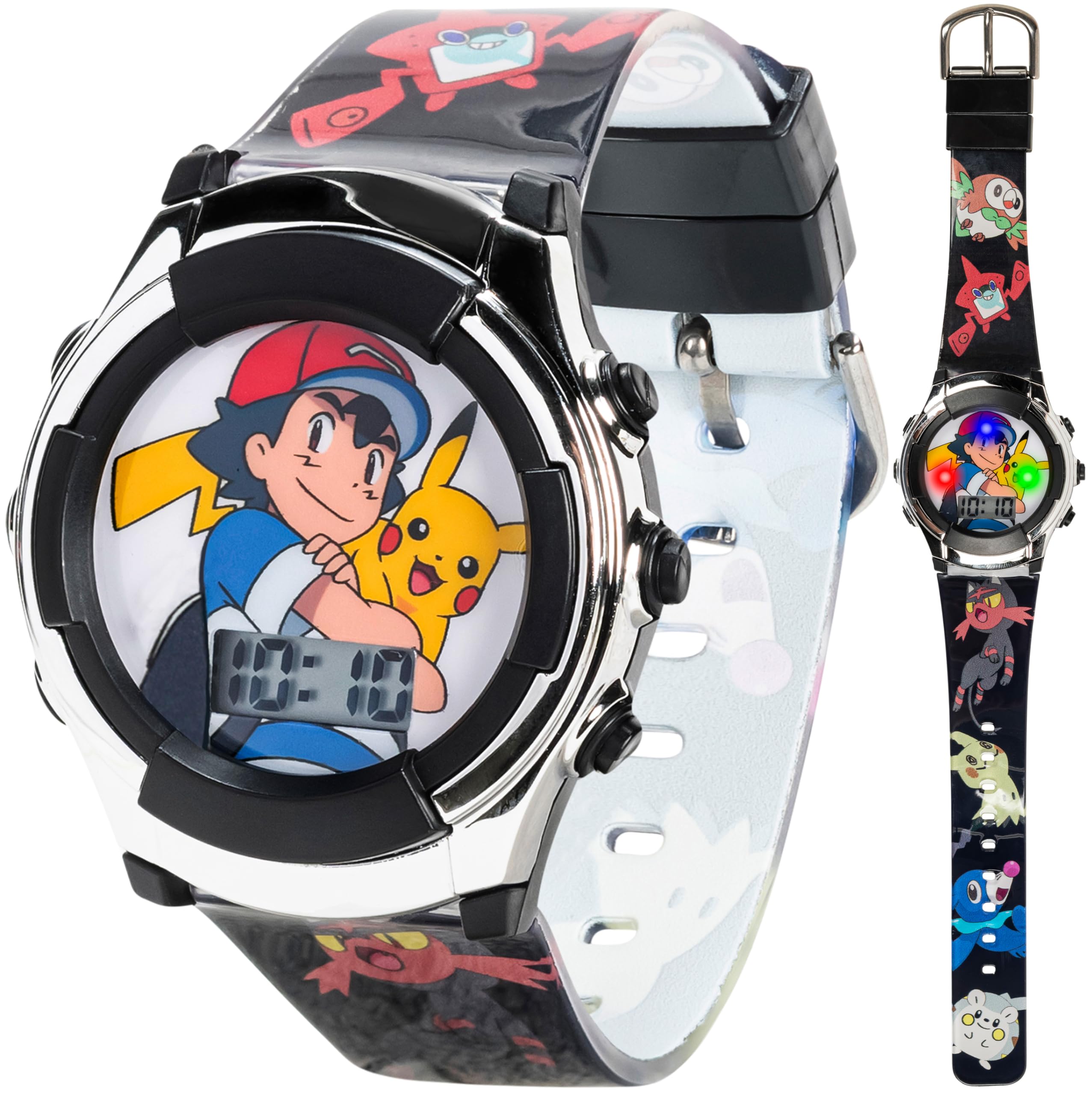 Accutime Kids Pokemon Digital LCD Quartz Watch for Boys, Girls, and Ad - View 7