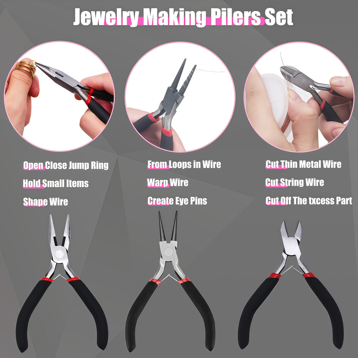 MONVICT Jewelry Making Supplies Kit with Jewelry Making - MONVICT Official Imagery - 7
