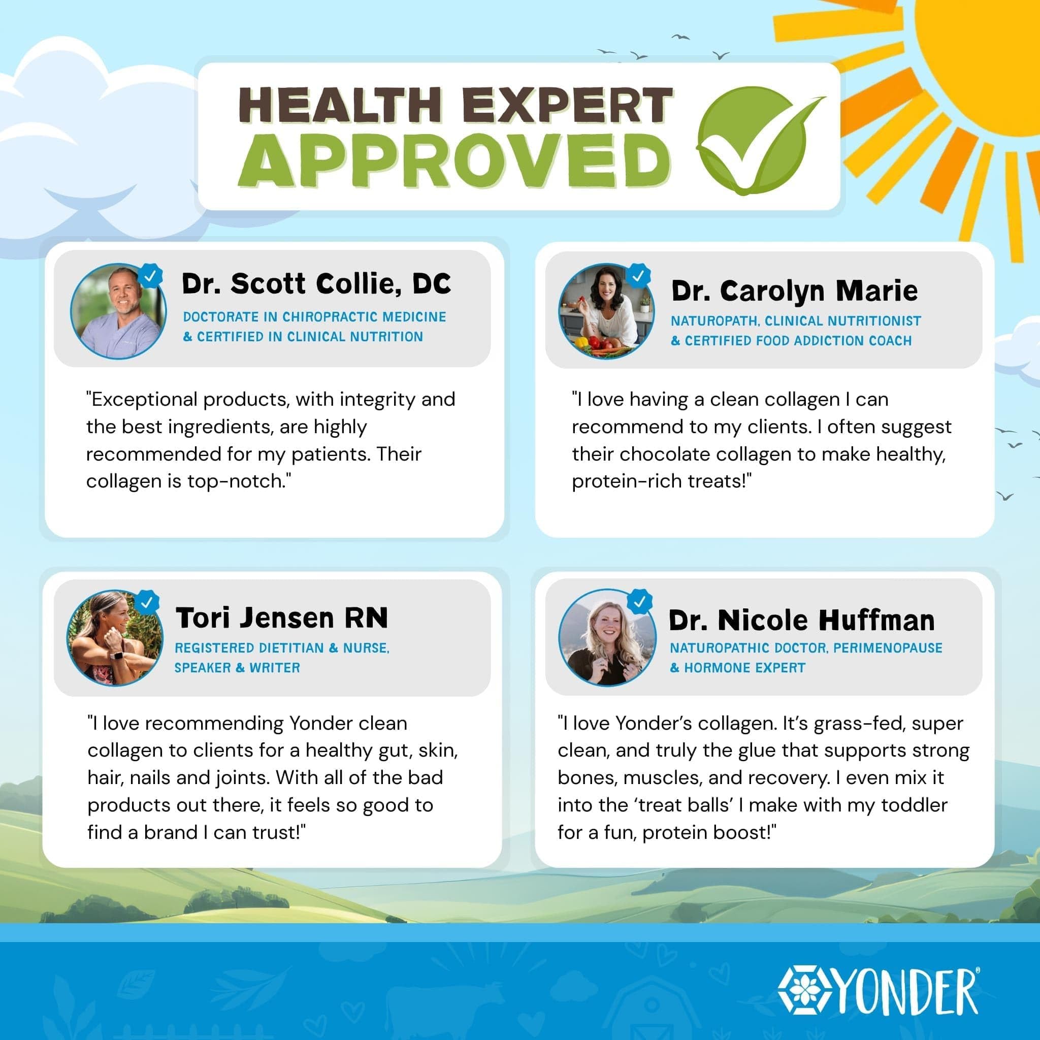 Yonder Grass Fed Pasture Raised Bovine Collagen Peptides - Yonder Official Imagery - 7