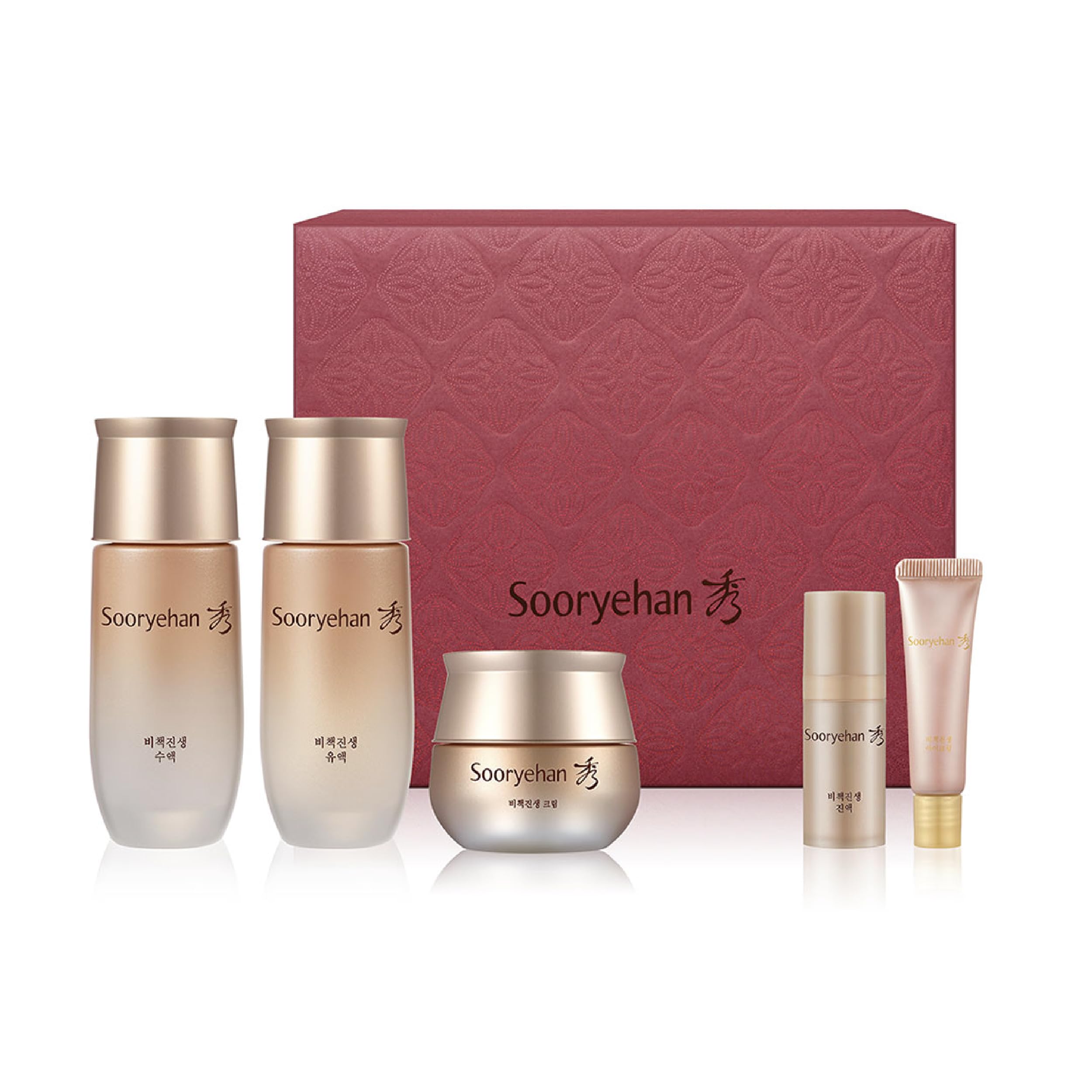Sooryehan Bichaek True-Rejuvenating Korean Hanbang Skincare Gift - Product Imagery