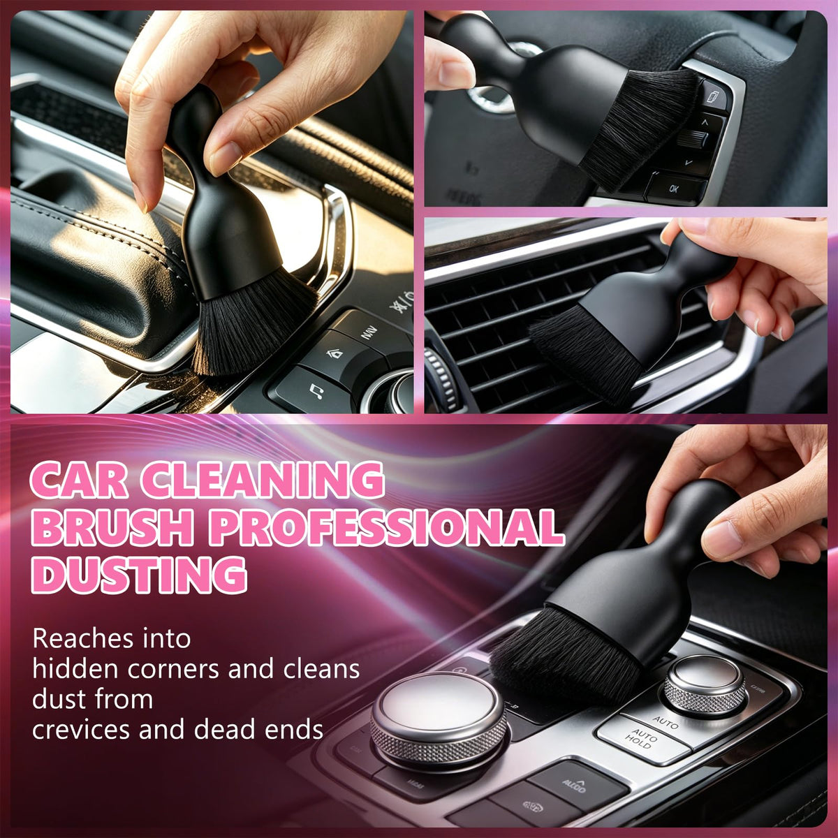 Windshield Cleaning Tool 13PCS Car Detailing Kit Interior - YJUSMAK Official Imagery - 7