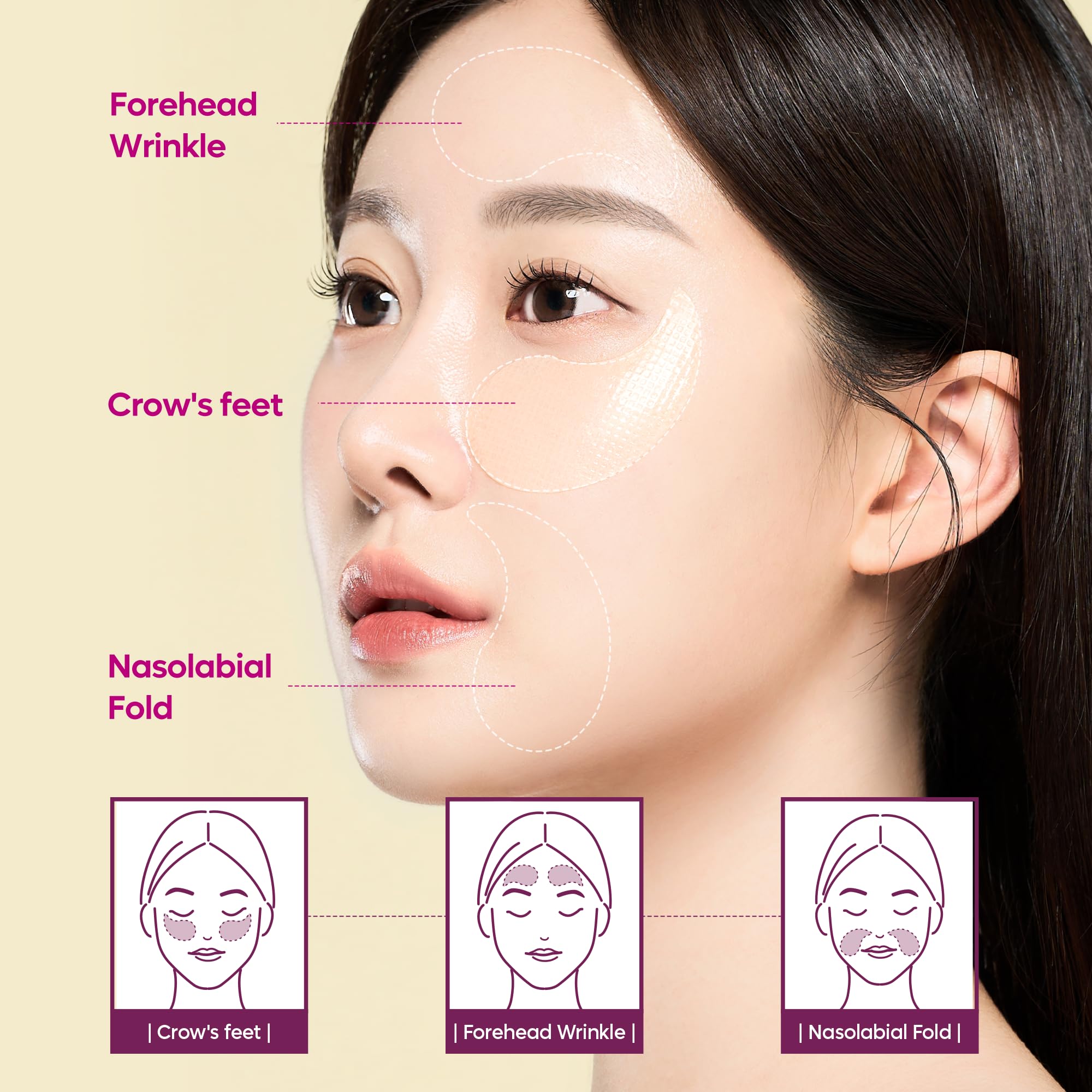 Dr.Melaxin Calcium Volume Under Eye Patches for Puffy Eyes & Dark Circles, Hydrogel Eye Mask for Wrinkles, Fine Lines & Sagging Skin, Firming Collagen Eye Patch, Korean Skin Care (60 Count) - Dr.Melaxin Official Product View 7