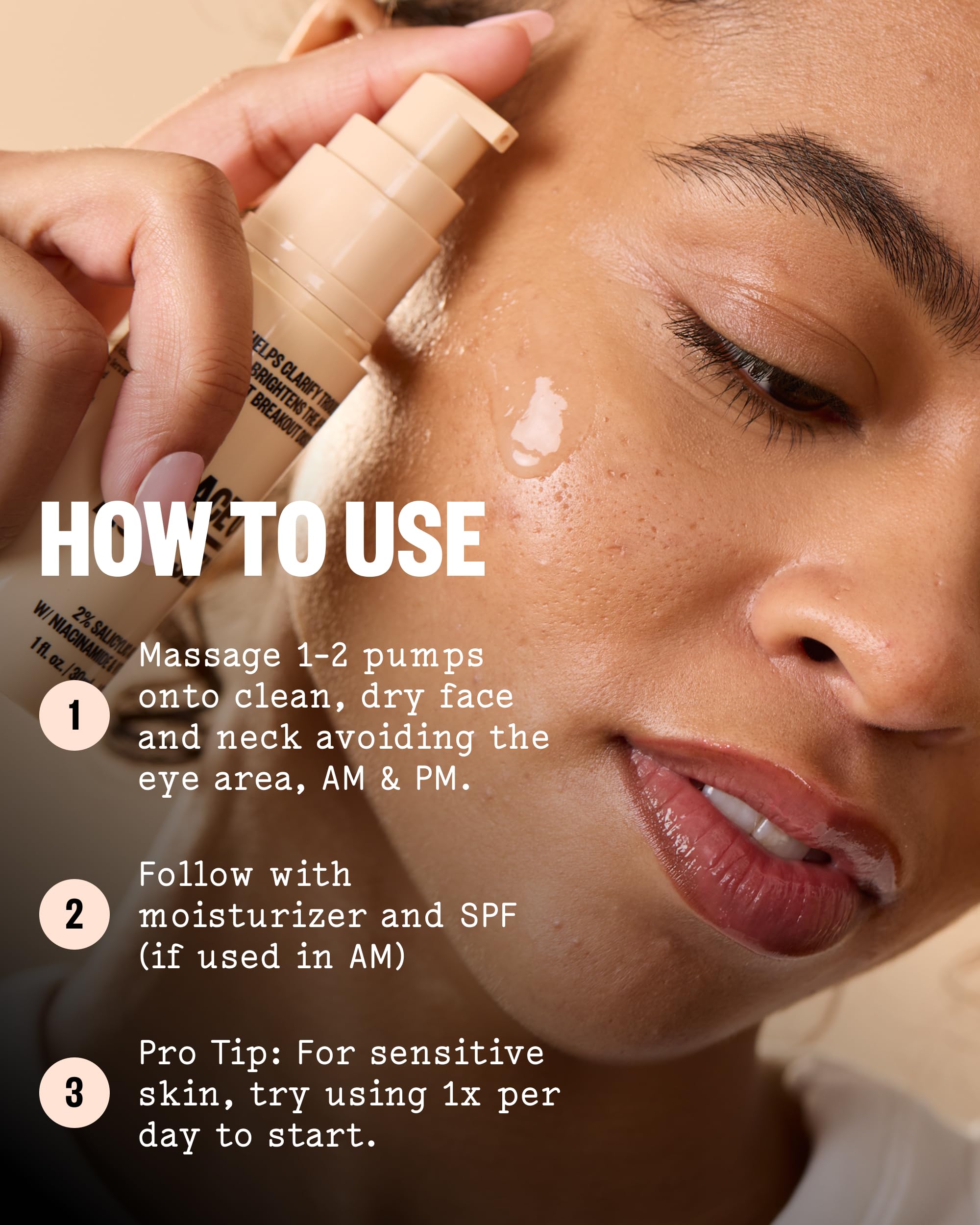 PEACE OUT Acne Face Serum with 2% Salicylic Acid - PEACE OUT Official Product View 7