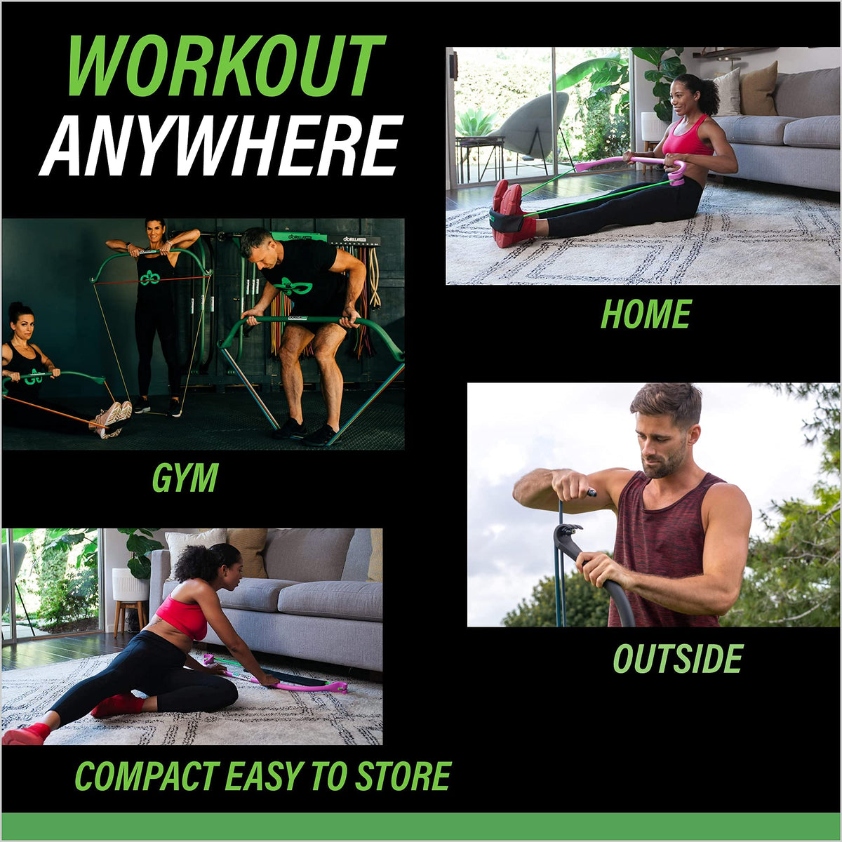 Travel All in ONE Strength Training Equipment Portable Home - Gorilla Bow Official Imagery - 5