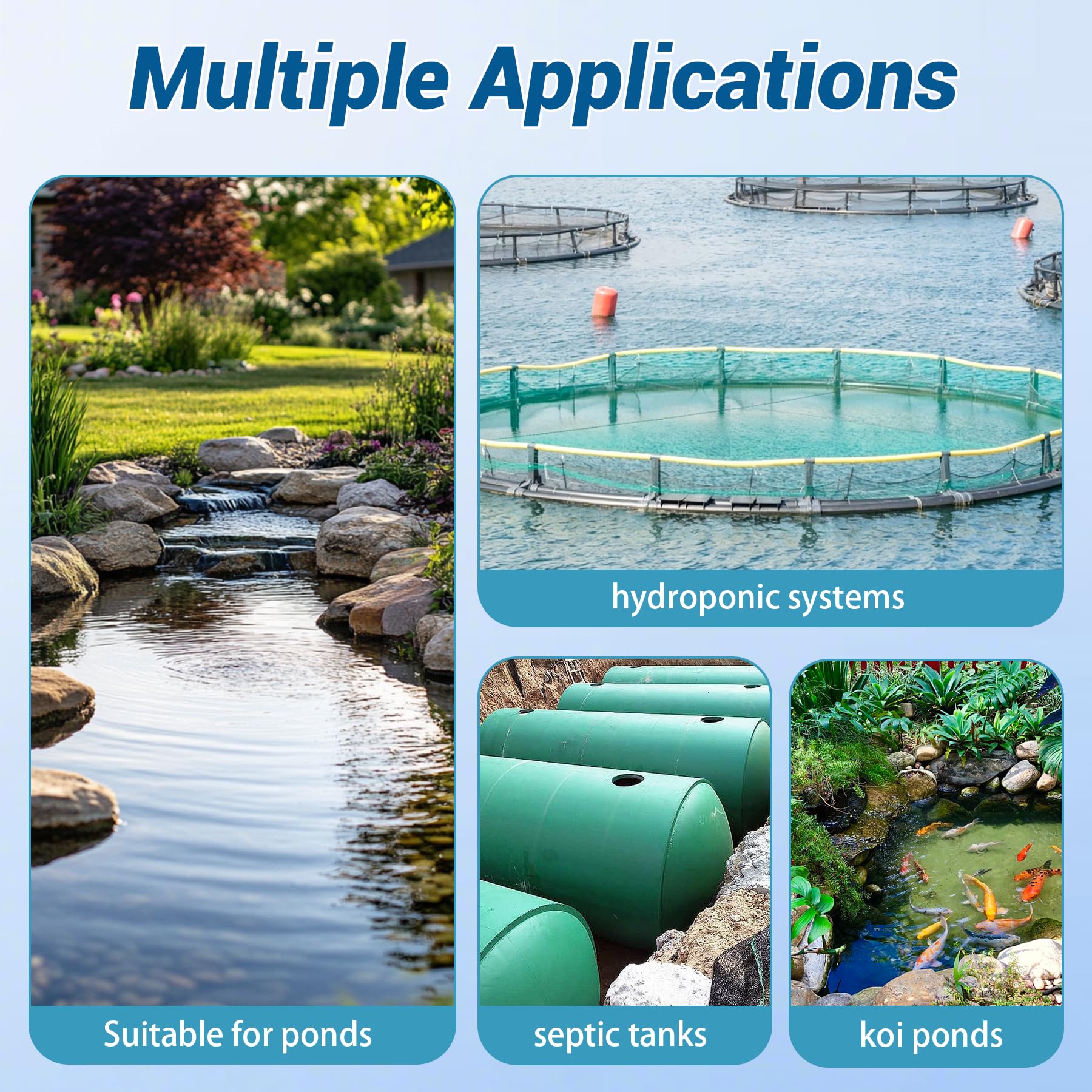 Drako-Myxx Upgraded HP-90 Pond Aerator/Septic Tank Linear Air Pum - Drako-Myxx Official Product View 8