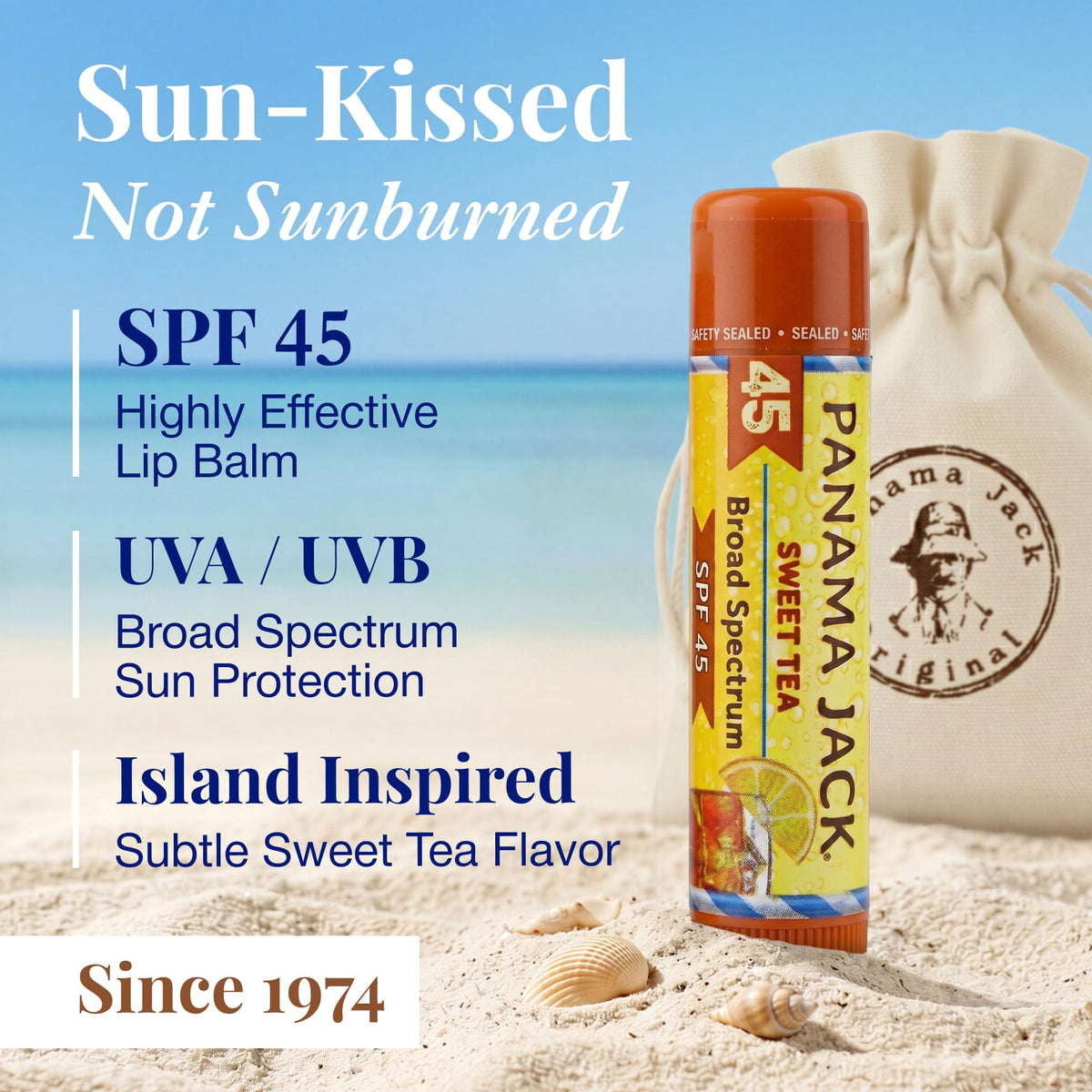 Panama Jack Sunscreen Lip Balm - Panama Jack Official Imagery - 3