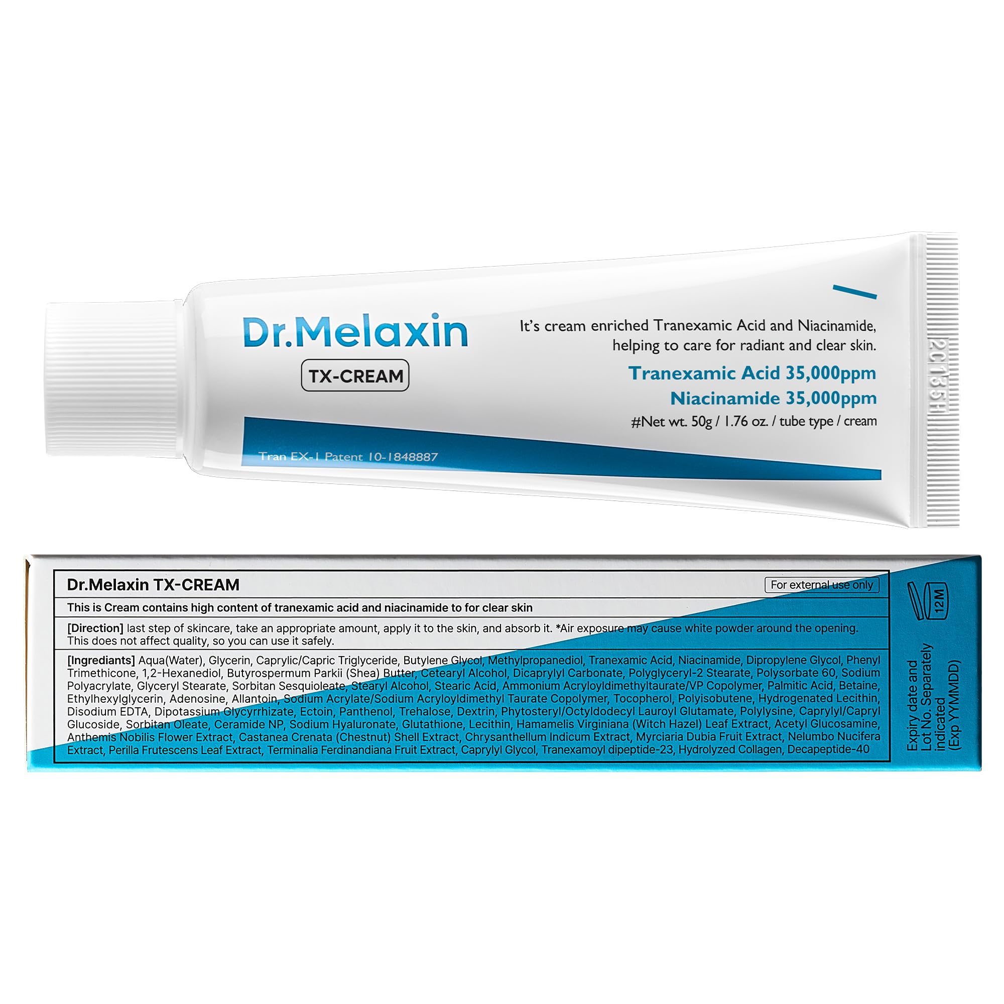 DR.Melaxin TX Tranexamic Acid CREAM - Skin freckle Cream & Blemishes & Anti - Dr.Melaxin Official Product View 10