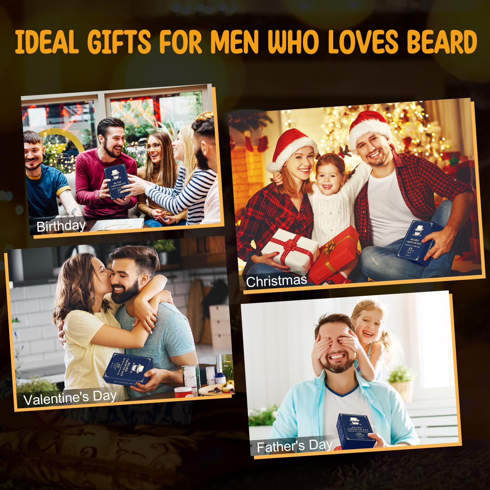 Jurgen K Beard Growth Kit, Beard Growth Oil w - Biotin & Castor Oil & Beard - Jurgen K Official Product View 9