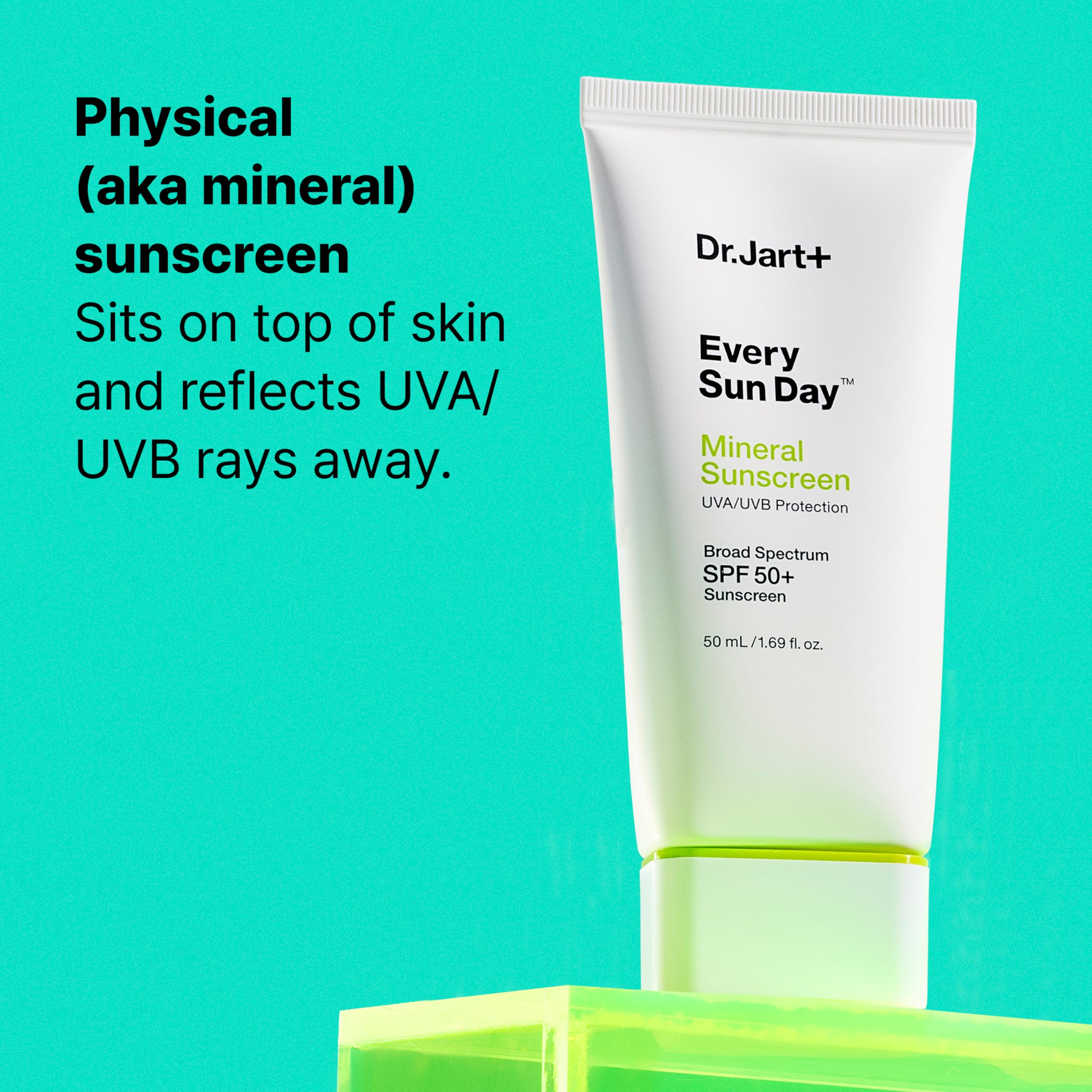 Dr Jart Every Sun Day Mineral Korean Sunscreen SPF 50 for - Premium Selection Official Imagery - 5