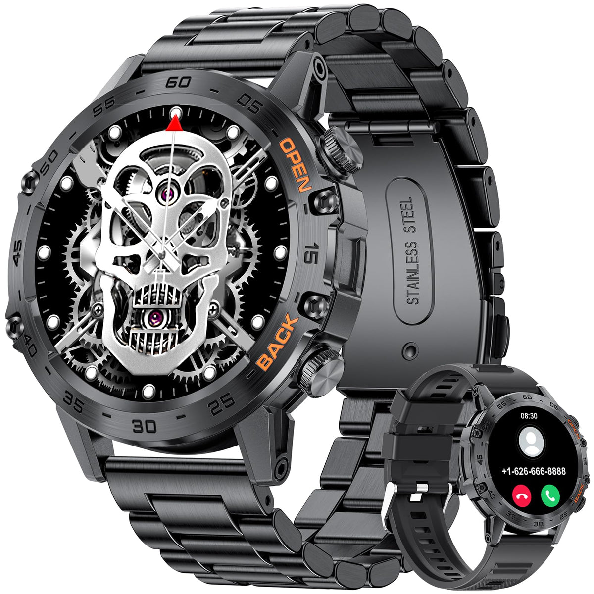 SUNKTA Military Smart Watch for Men 100 Sports Modes 5ATM - SUNKTA Official Imagery - 2