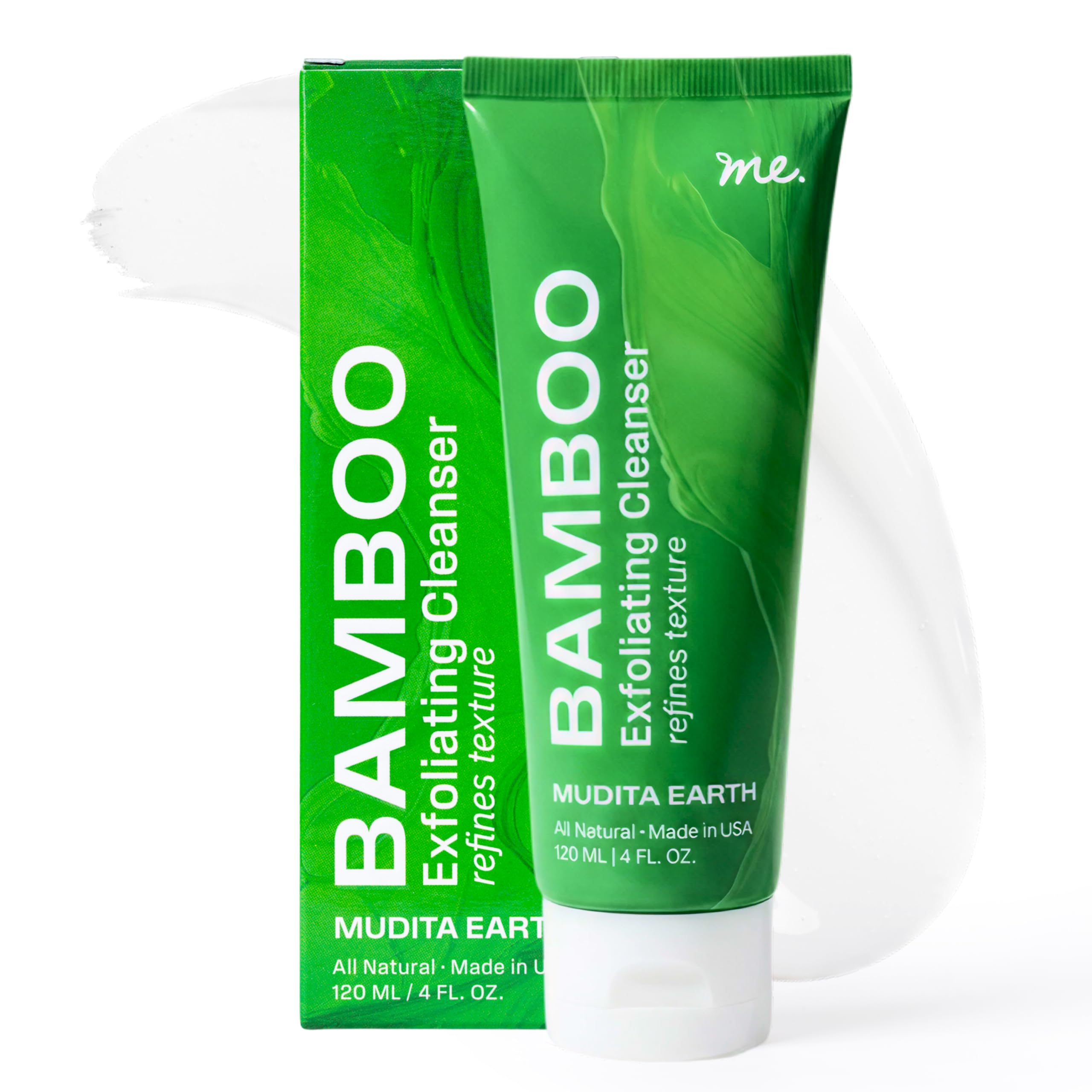 me. MUDITA EARTH Exfoliating Face Scrub with Bamboo & Papaya Enzyme for - me. MUDITA EARTH Official Product View 2