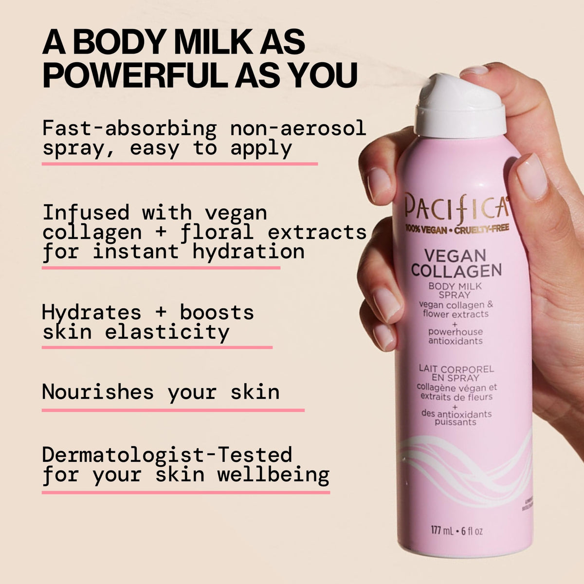 Pacifica Spray Lotion for Body - Pacifica Official Product Imagery - 7