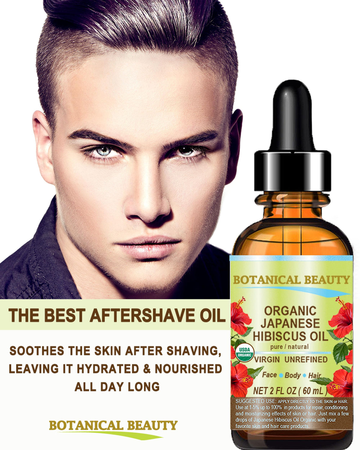 Botanical Beauty Organic HIBISCUS OIL JAPANESE 100 Pure - Botanical Beauty Official Imagery - 8
