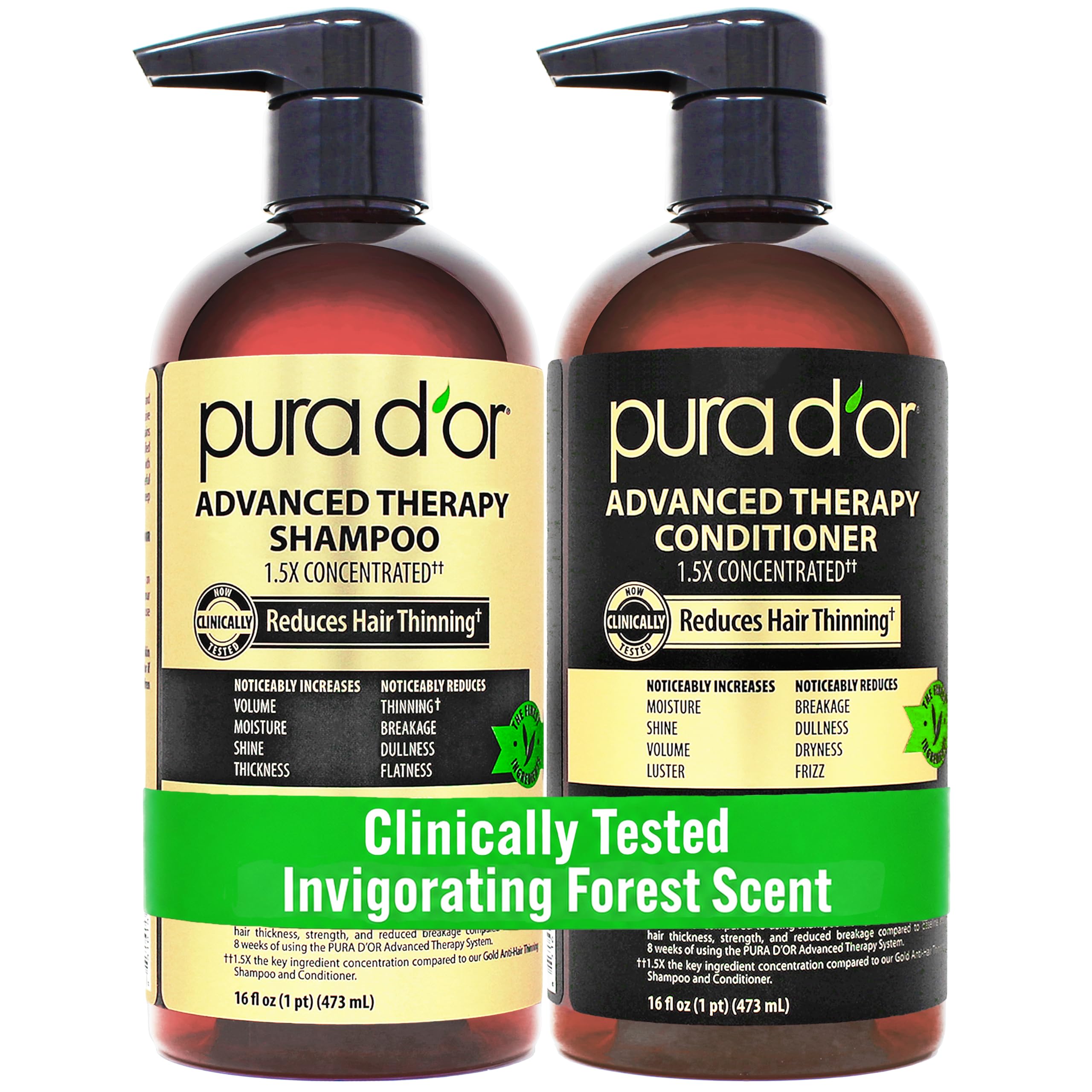 PURA D'OR Deep Moisturizing Biotin Hair Regrwoth Conditioner Thickens, Softens, - PURA D'OR Official Product View 8