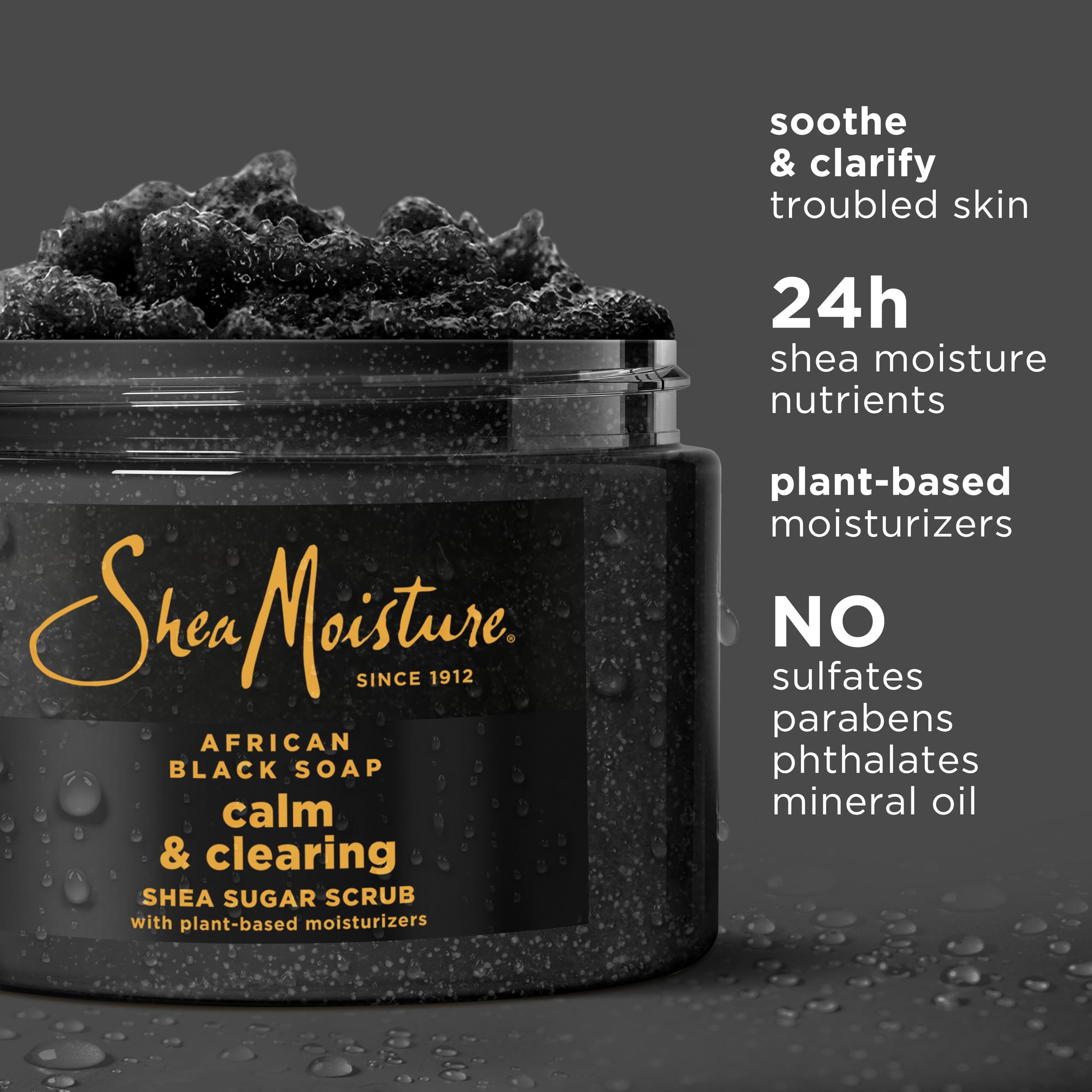 Elefair Tech SheaMoisture African Black Soap Sugar Body Scrub - Elefair Tech Official Product View 4