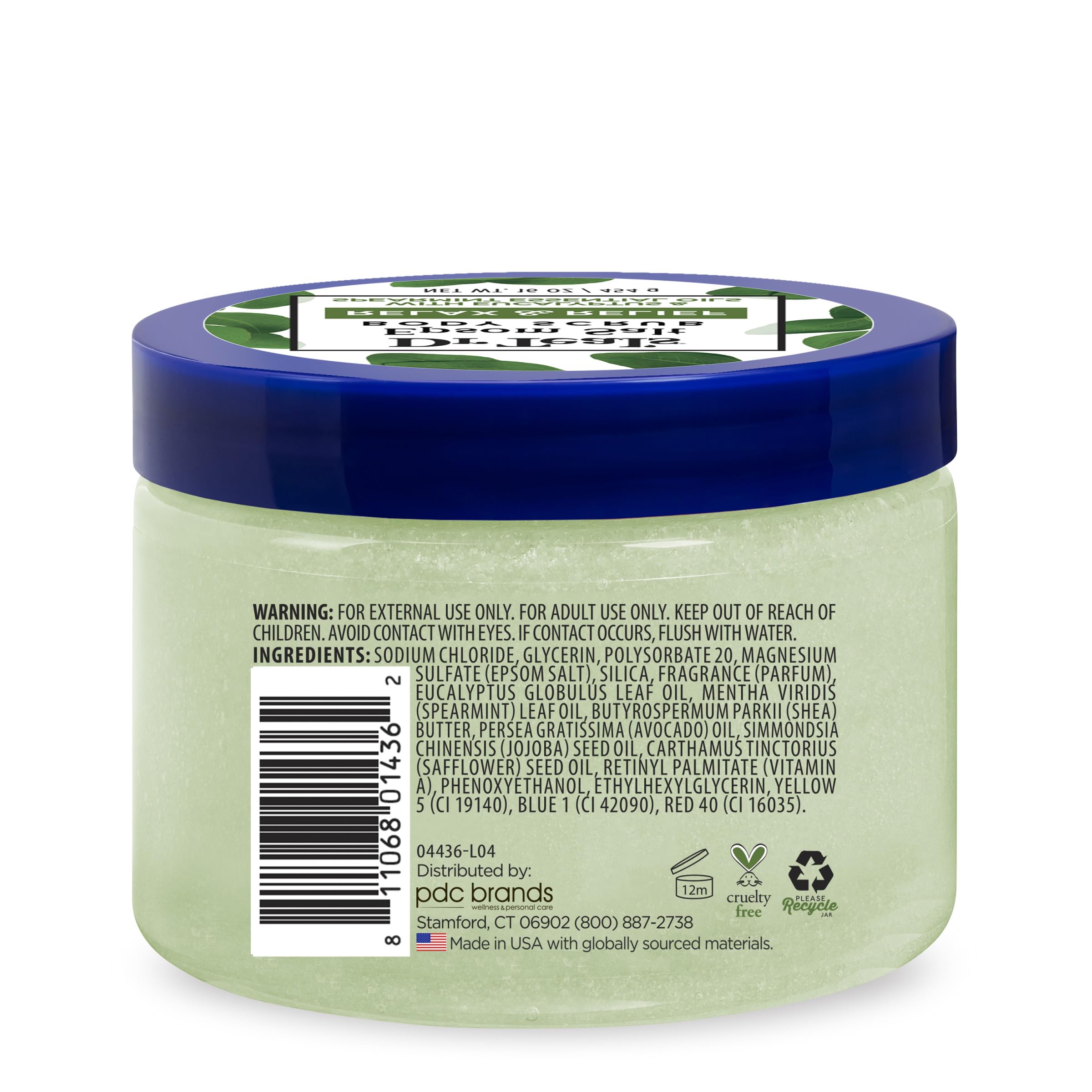 Dr Teal's Pure Epsom Salt Body Scrub, Relax & Relief with Eucalyptus & - Dr Teal's Official Product View 10