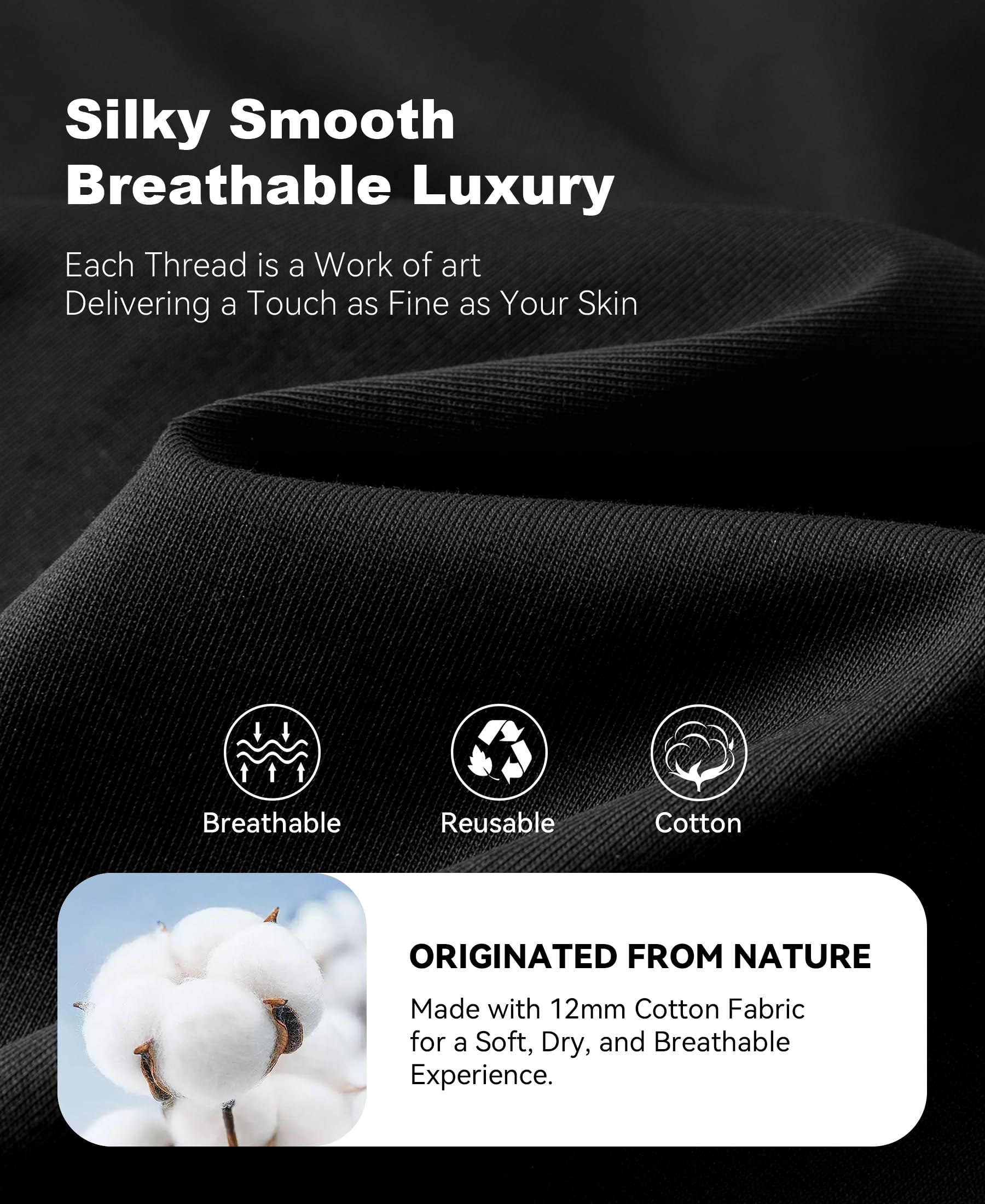 MUSICOZY Sleep Headphones Bluetooth Headband Headphones for Side by MUSICOZY - Angle View 5