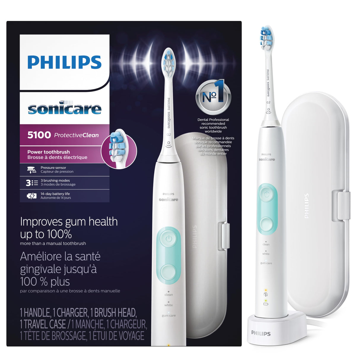 Philips Sonicare 5100 Rechargeable Electric Toothbrush 1 - Philips Sonicare Official Imagery - 1