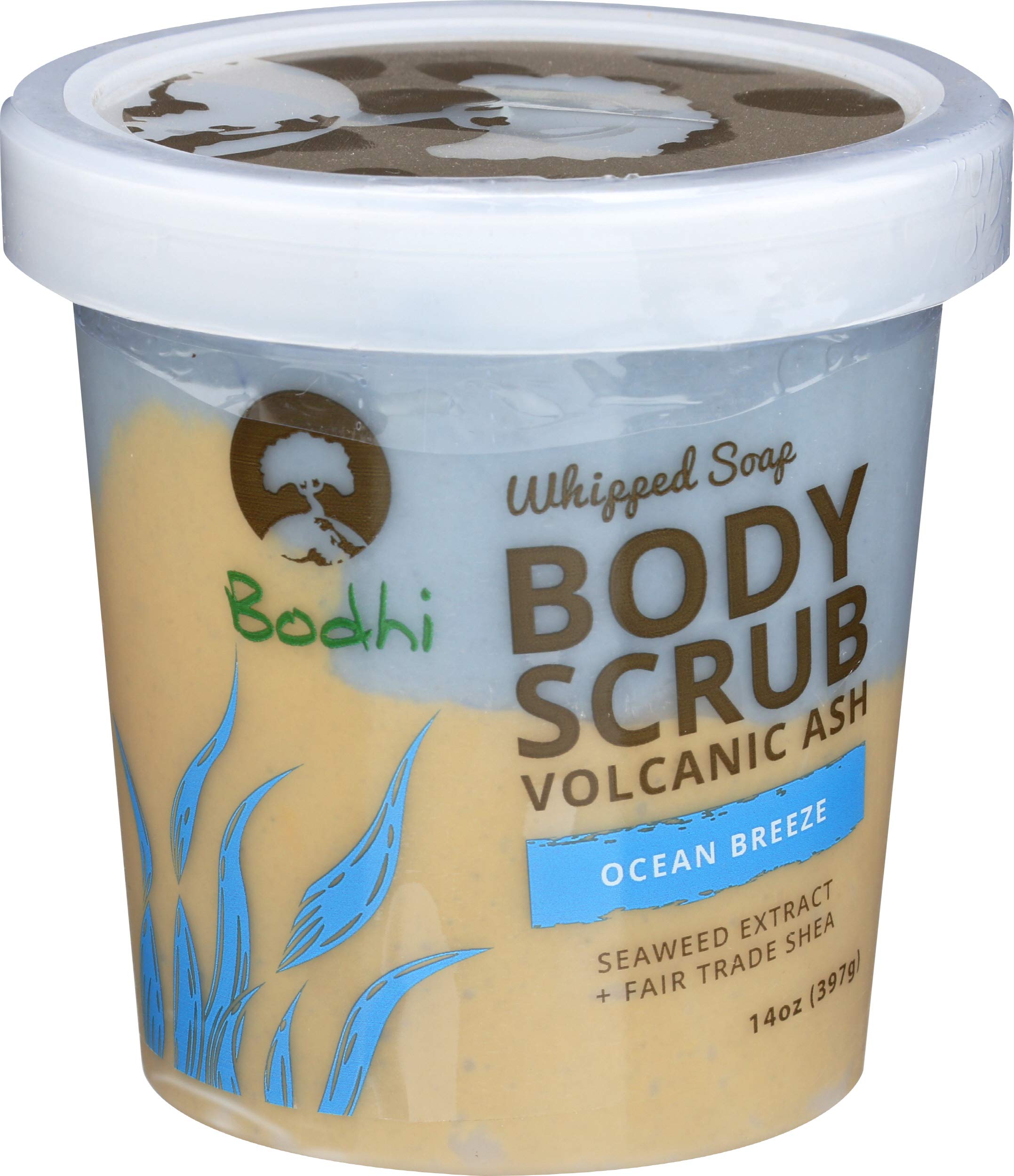 BODHI HANDMADE SOAP Almond Honey Volcanic Ash Whipped Soap Body Scrub - BODHI Official Product View 9