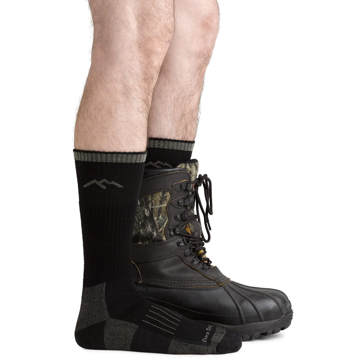 Darn Tough Vermont Men s Boot Midweight Cushion Hunting - Darn Tough Vermont Official Imagery - 4